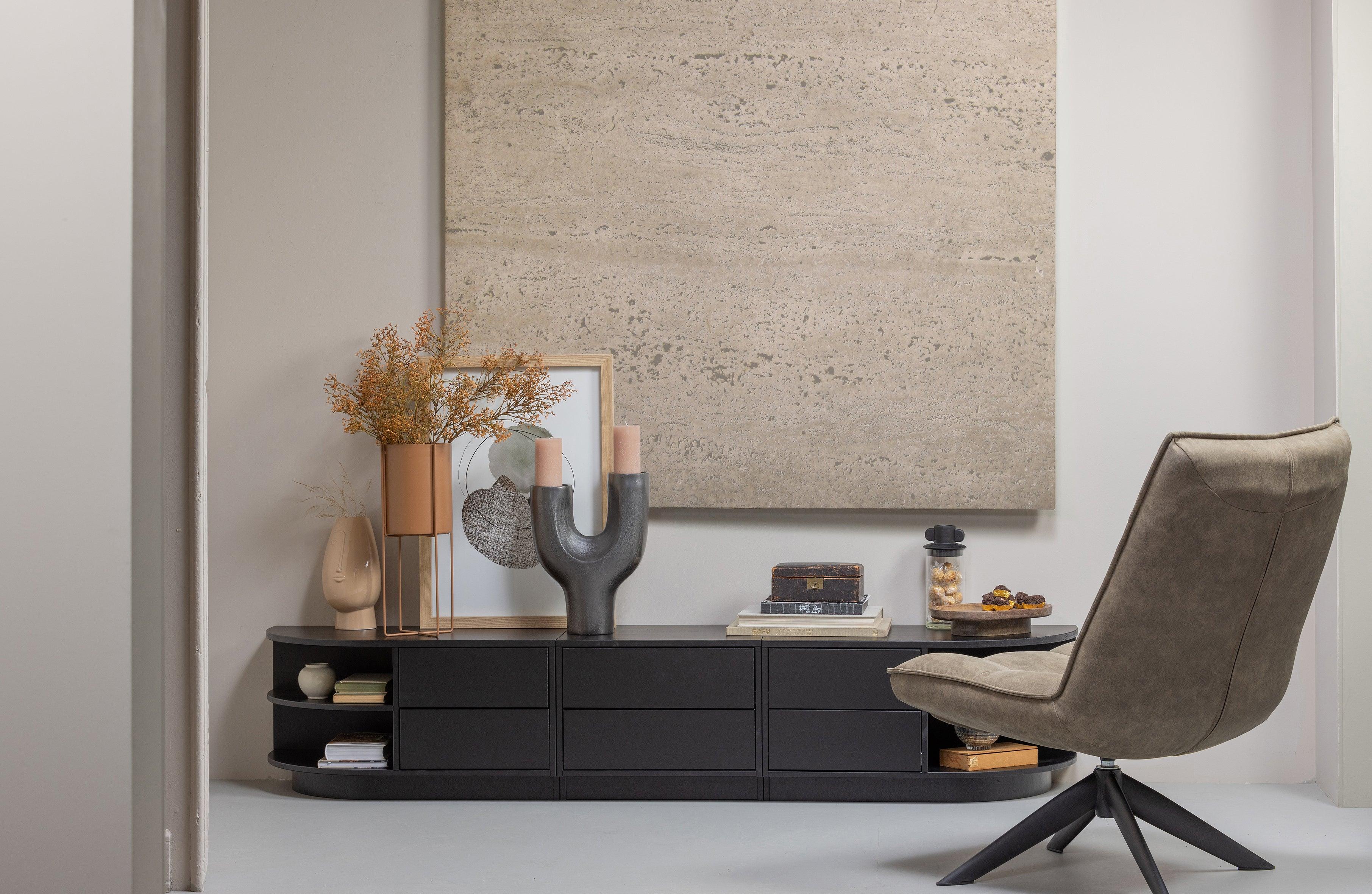 Szafka długa FINCA czarny Woood Exclusive Eye on Design