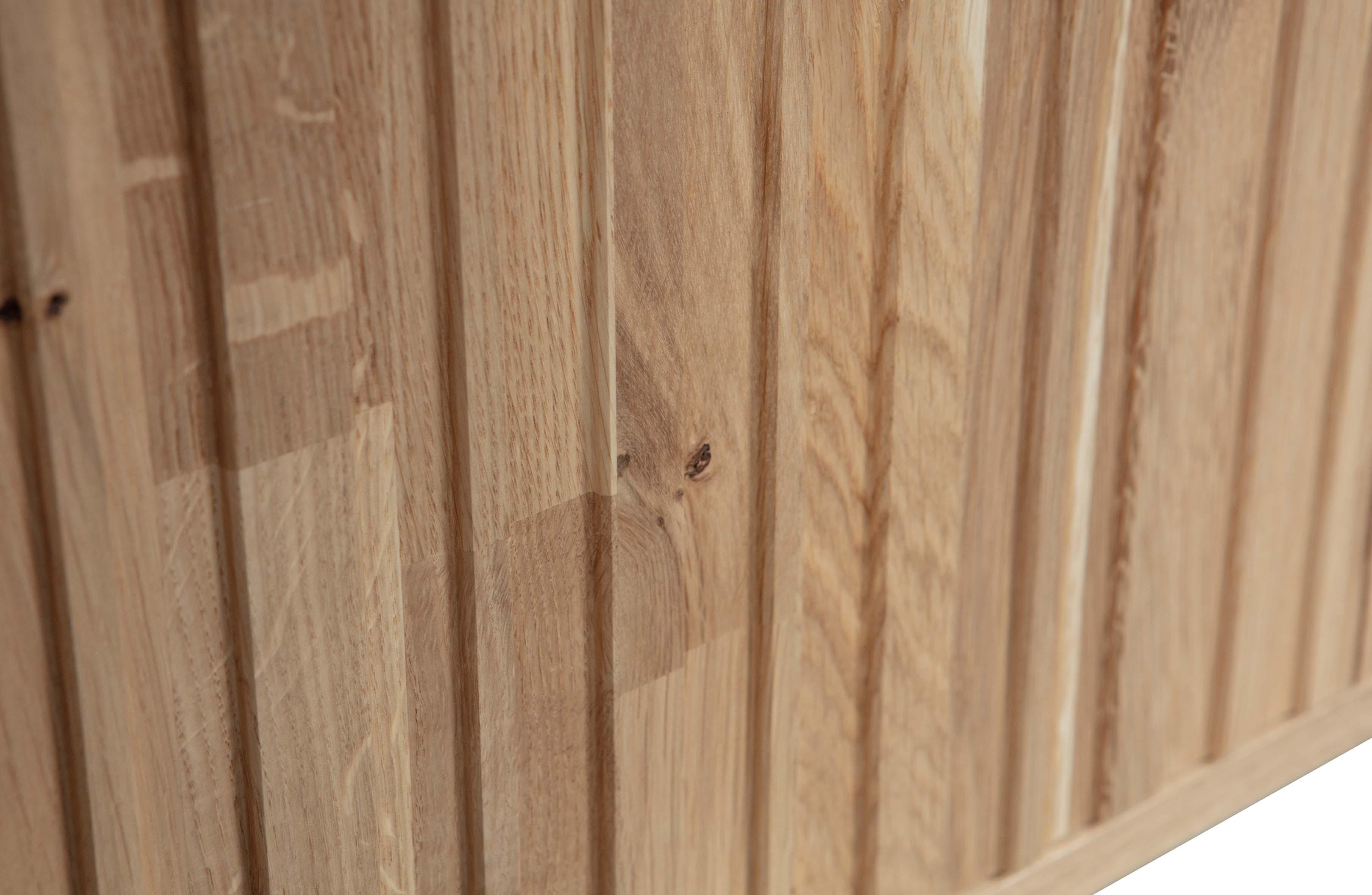 Szafka długa RTV GRAVURE drewno dębowe Woood Exclusive Eye on Design