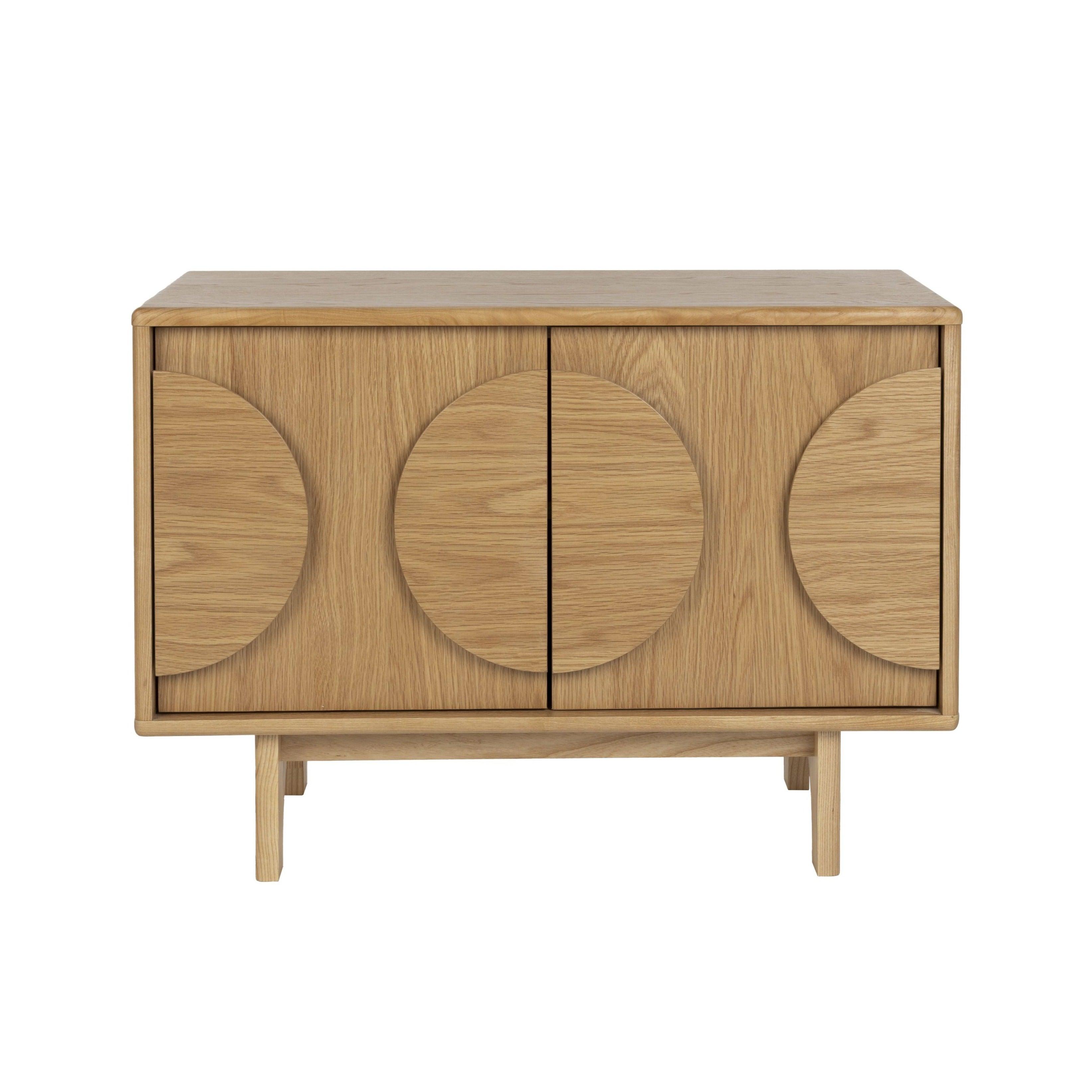 Szafka GROOVE drewno dębowe Zuiver Eye on Design