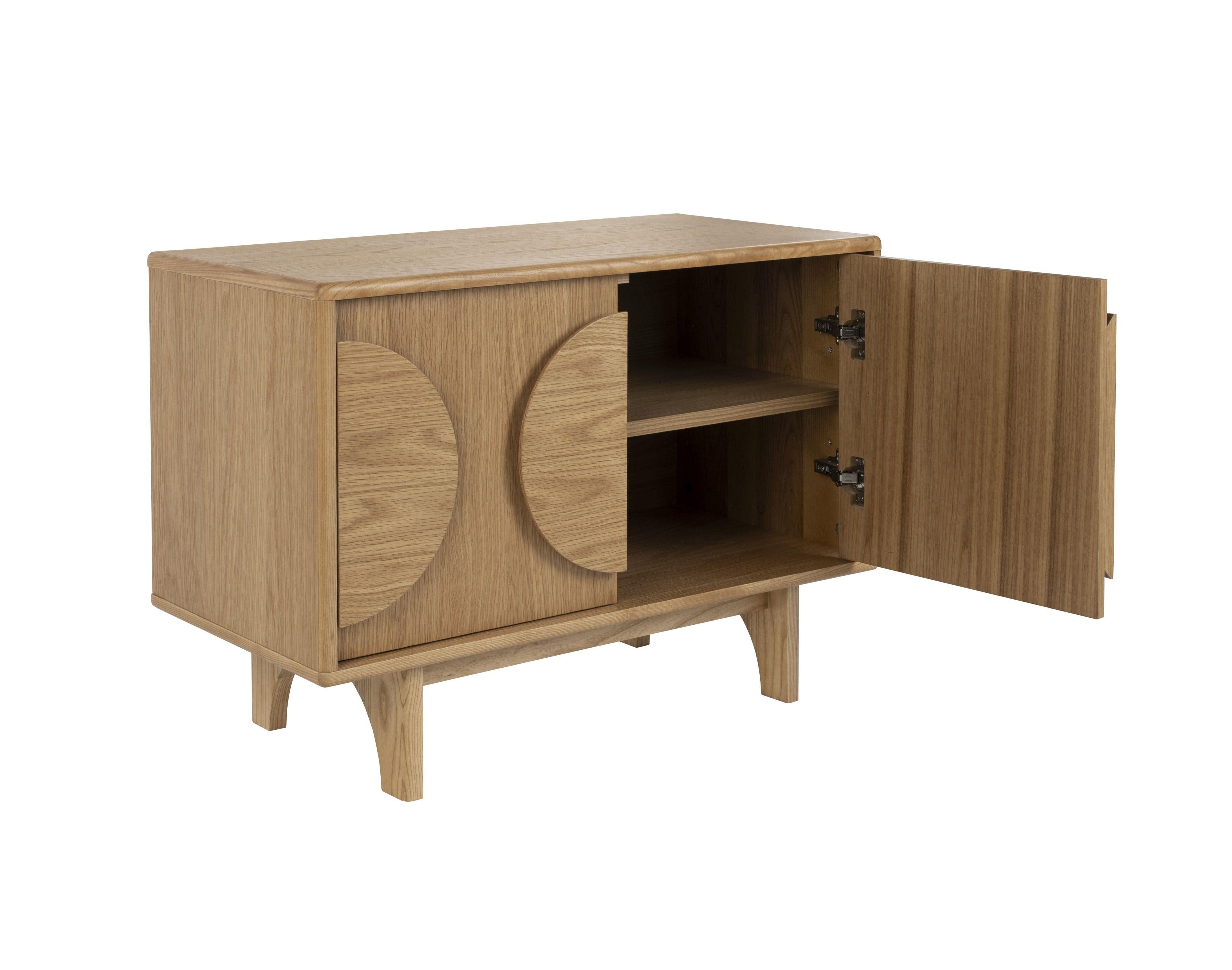 Szafka GROOVE drewno dębowe Zuiver Eye on Design
