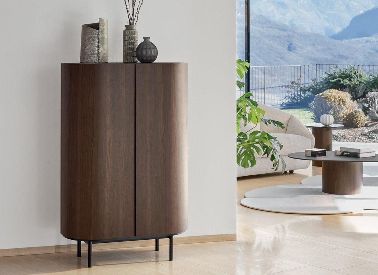 Szafka LAKE ciemnobrązowy Calligaris Eye on Design