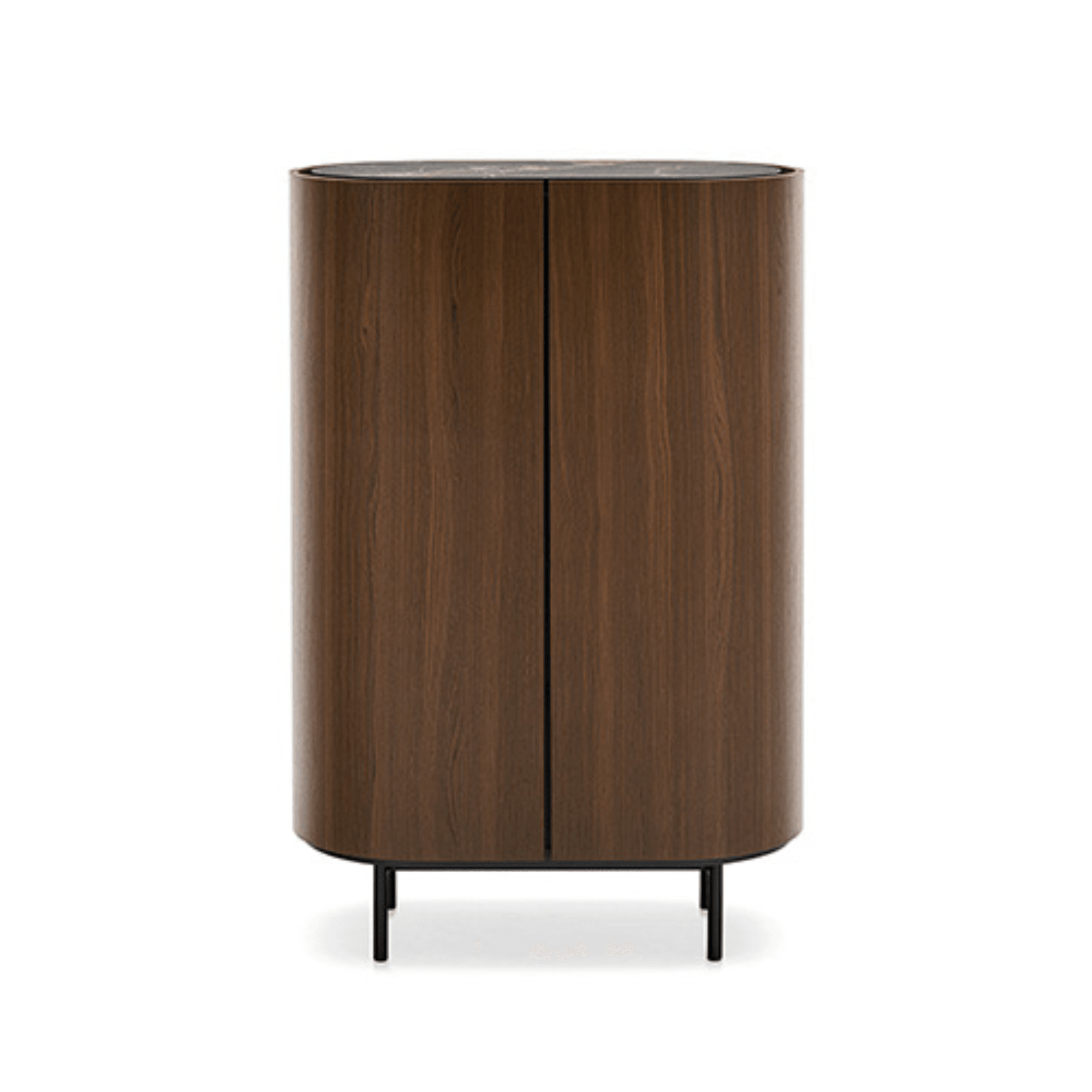 Szafka LAKE ciemnobrązowy Calligaris Eye on Design