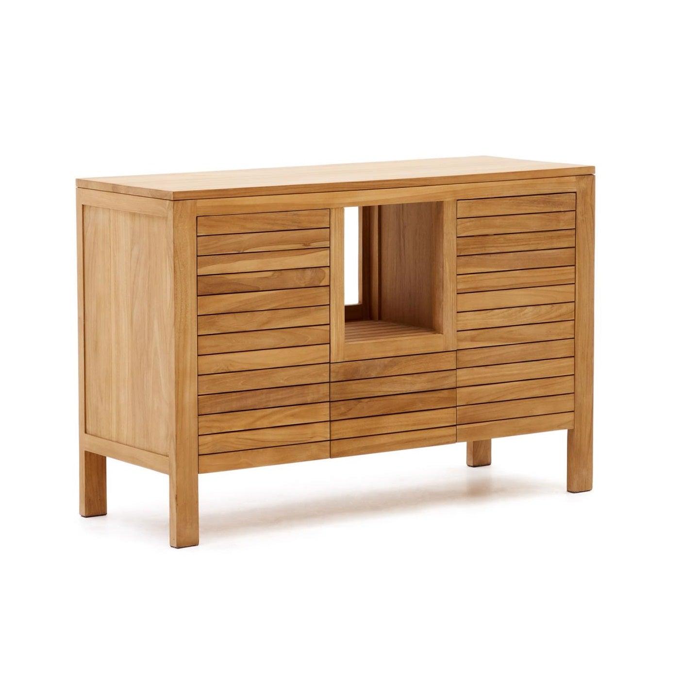 Szafka łazienkowa NERIA lite drewno tekowe La Forma Eye on Design