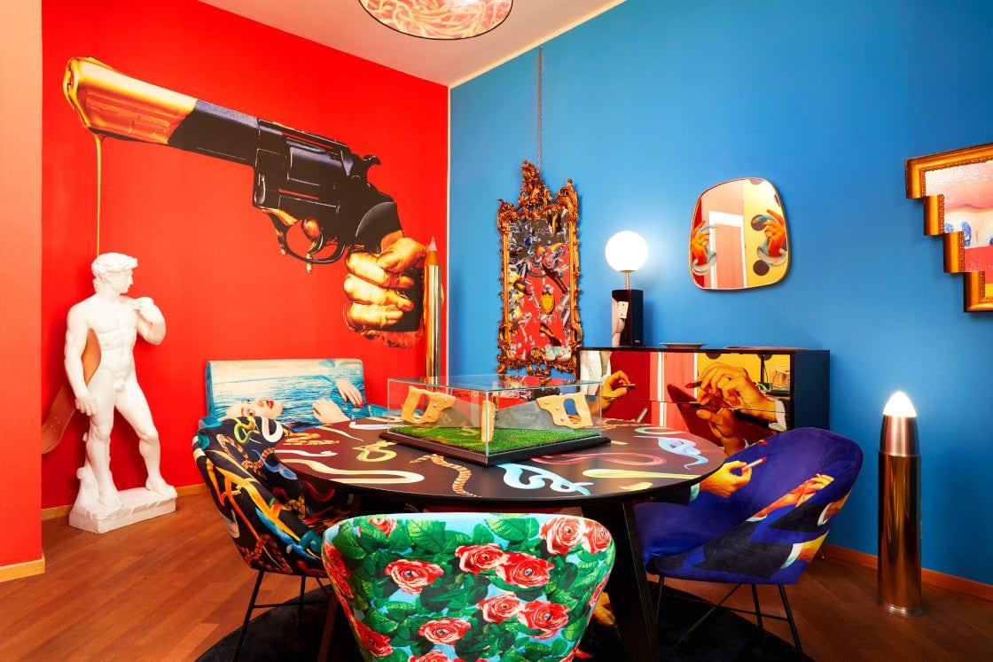 Szafka LIPSTICKS z 3 szufladami Seletti Eye on Design