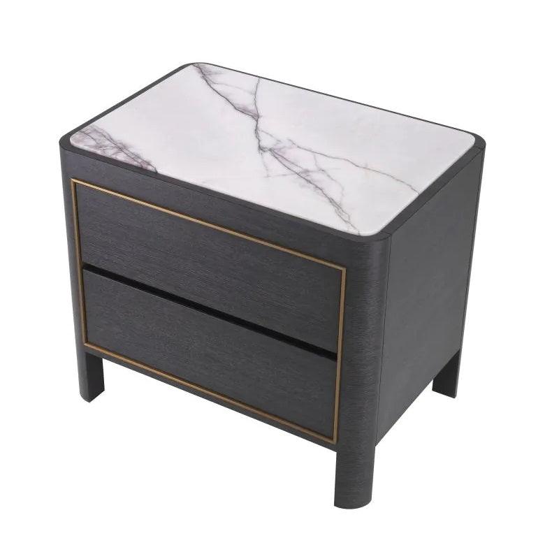 Szafka nocna CORAZON biały marmur Eichholtz Eye on Design