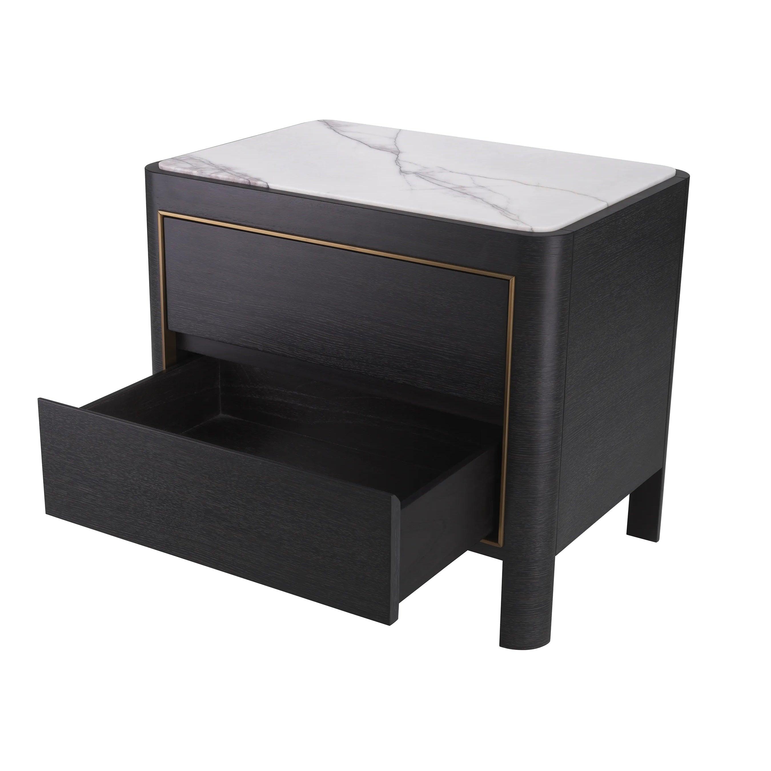 Szafka nocna CORAZON biały marmur Eichholtz Eye on Design