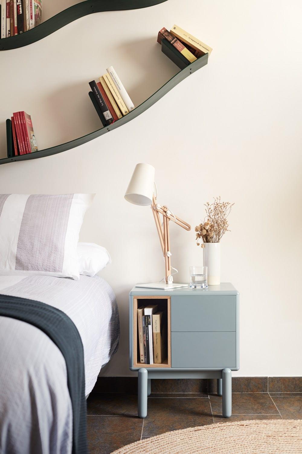 Szafka nocna CORVO szary Teulat Eye on Design