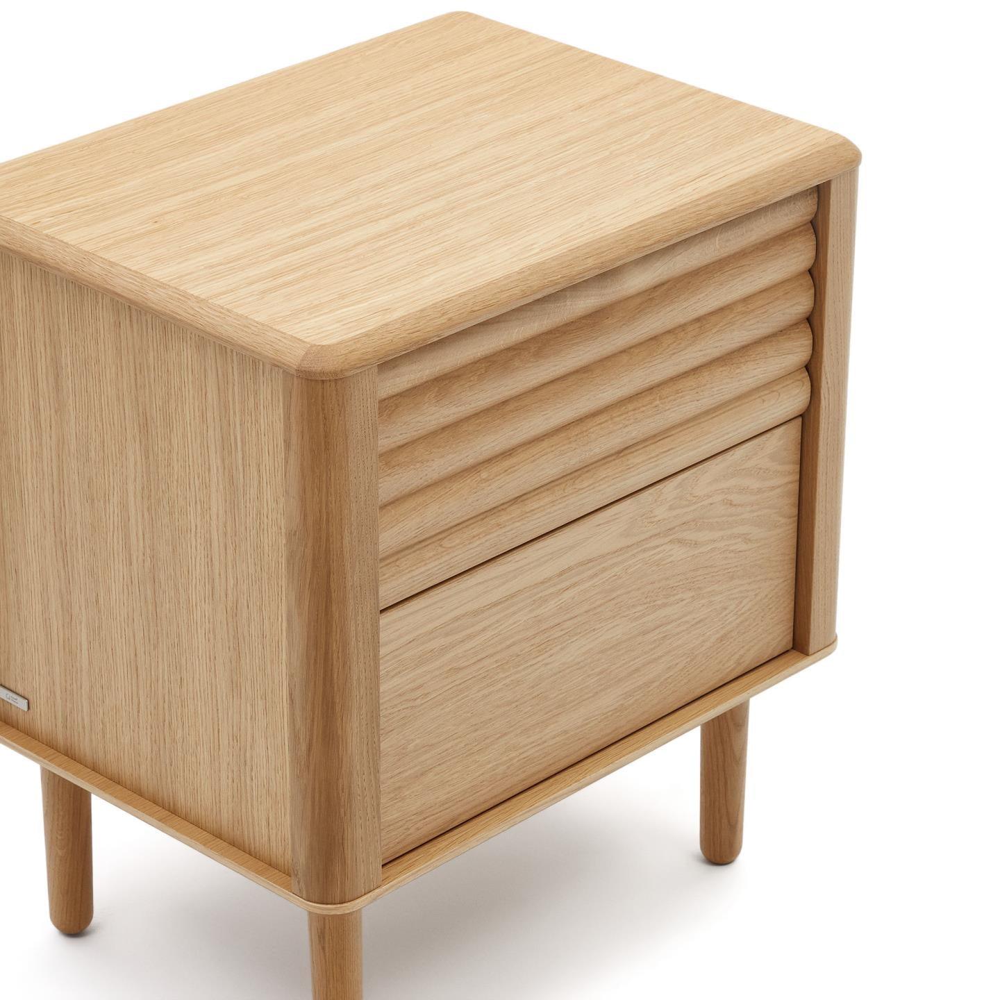 Szafka nocna LENON fornir dębowy La Forma Eye on Design