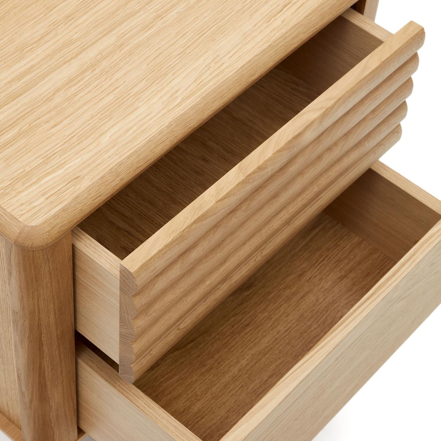 Szafka nocna LENON fornir dębowy La Forma Eye on Design