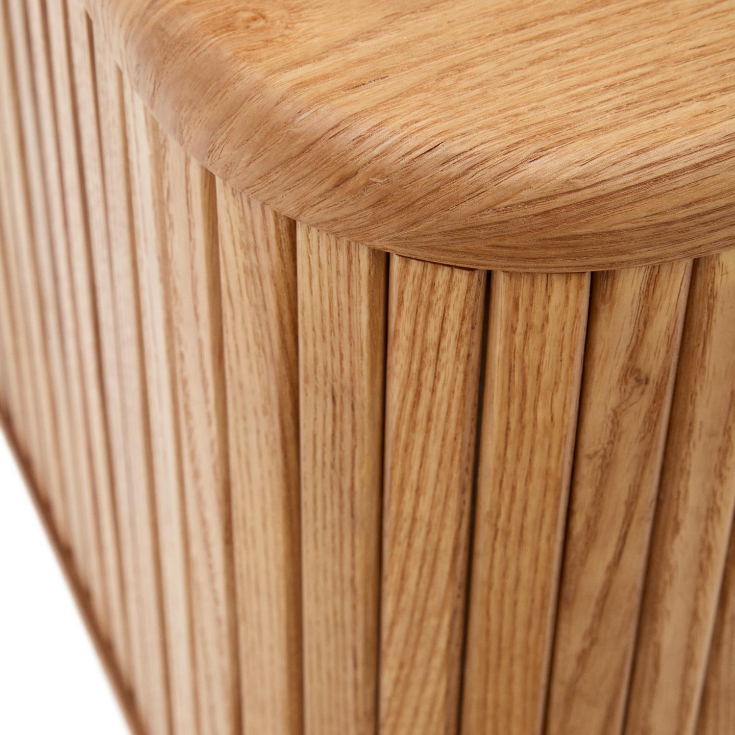 Szafka nocna MAILEN okleina jesionowa La Forma Eye on Design