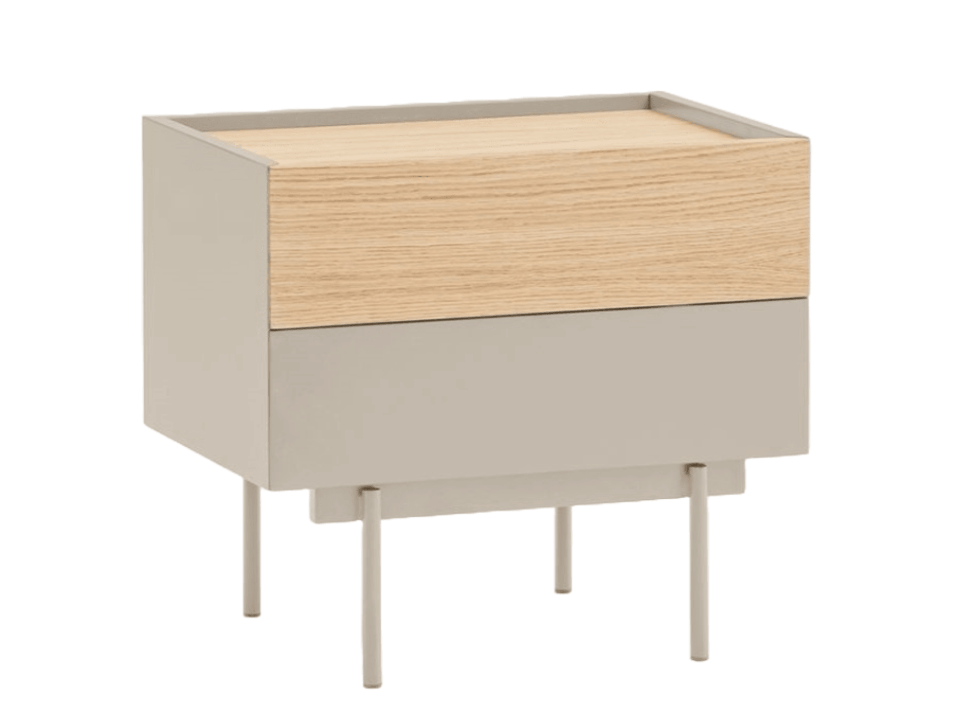 Szafka nocna OTTO beżowy Teulat Eye on Design