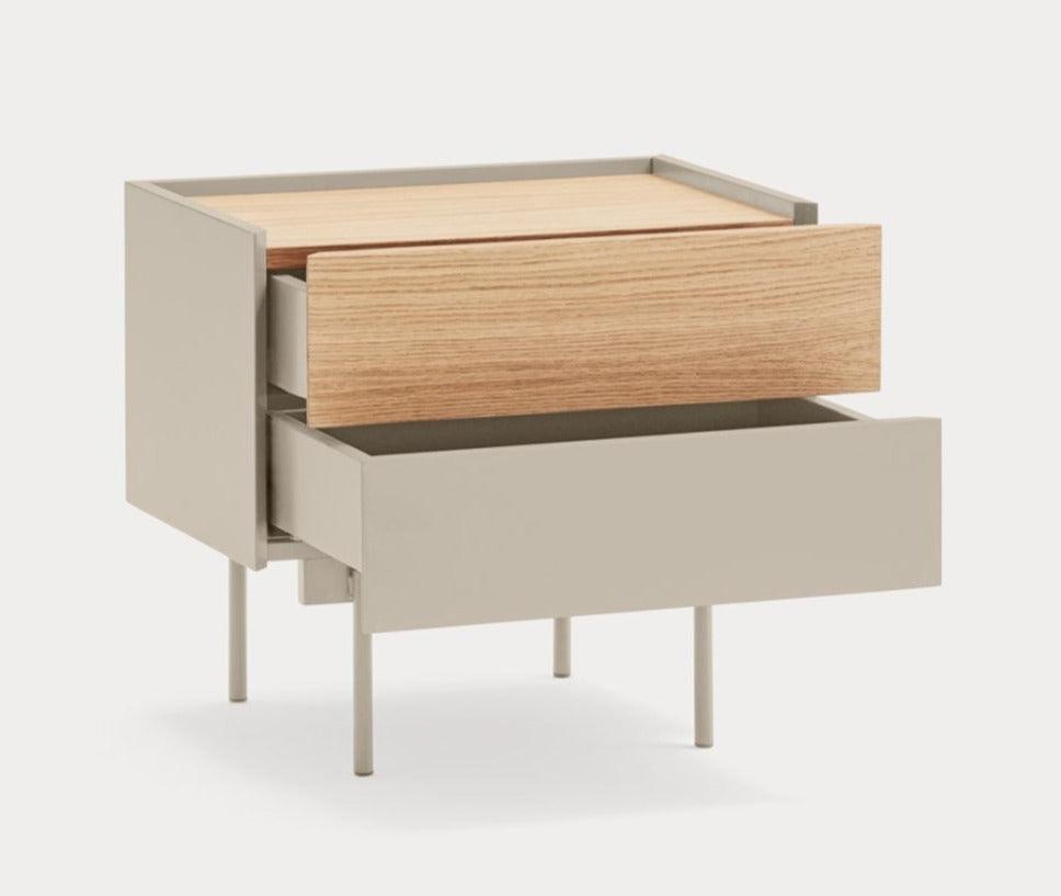 Szafka nocna OTTO beżowy Teulat Eye on Design
