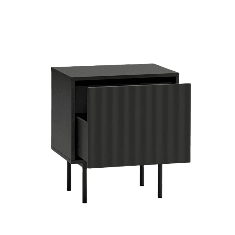 Szafka nocna SIERRA czarny Teulat Eye on Design