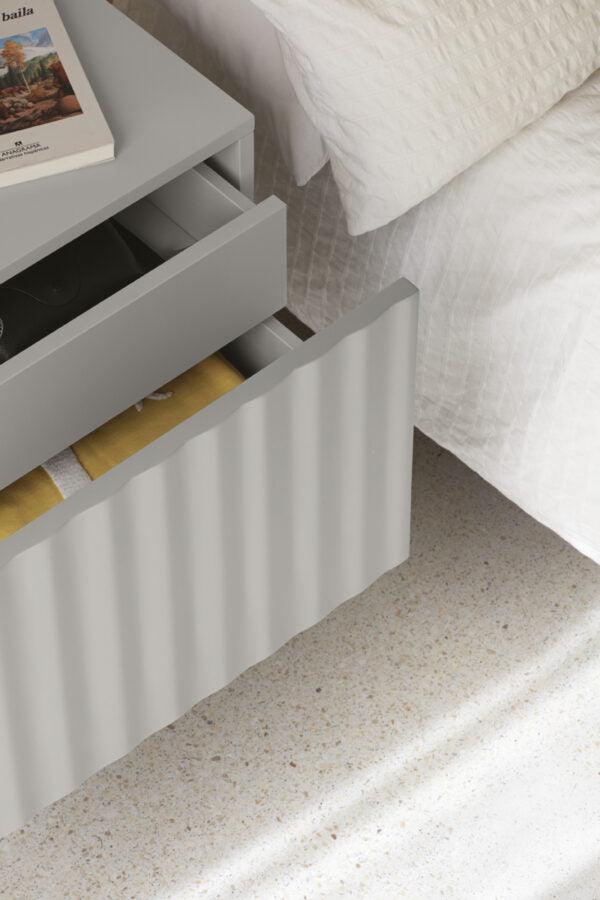 Szafka nocna SIERRA szary Teulat Eye on Design