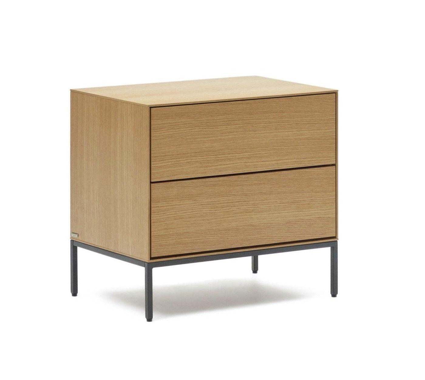 Szafka nocna VEDRANA fornir dębowy La Forma Eye on Design