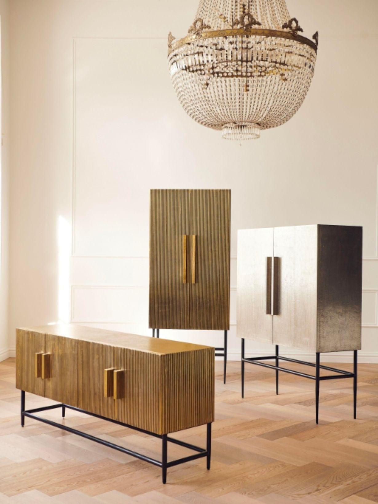 Szafka PITS srebrny Pols Potten Eye on Design