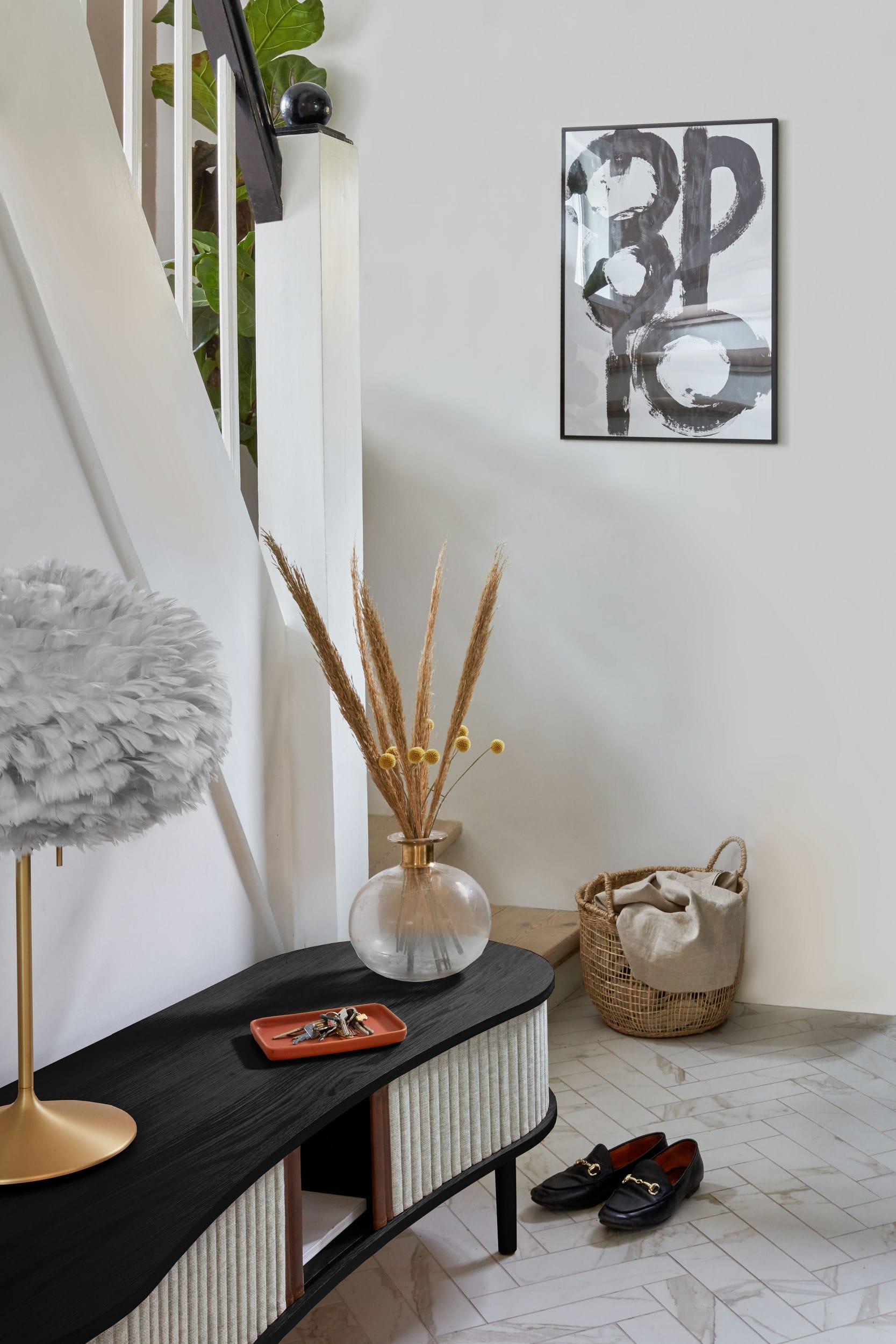 Szafka RTV AUDACIOUS baby blue z czarnym dębem UMAGE Eye on Design