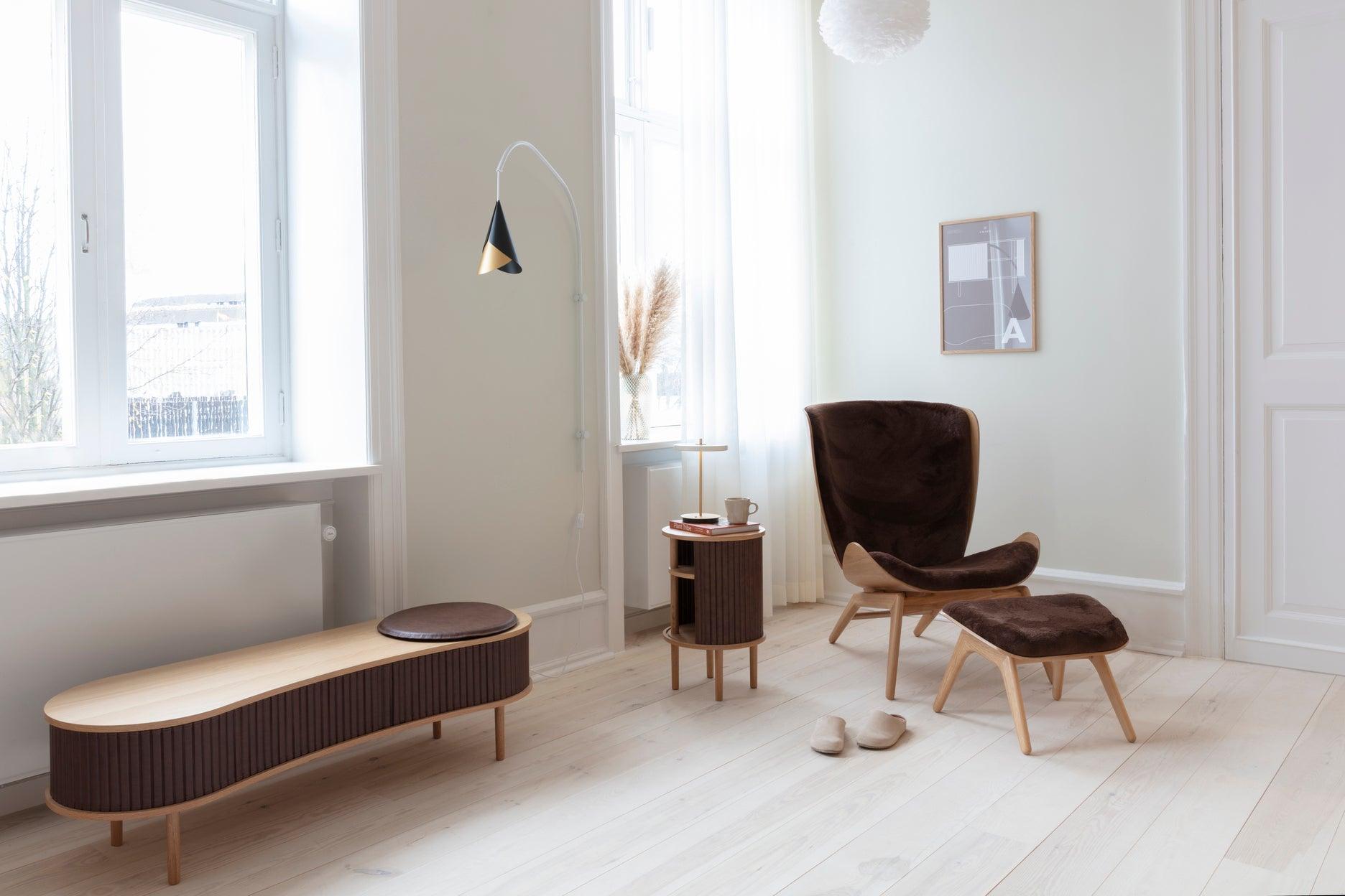 Szafka RTV AUDACIOUS orzechowy z dębem UMAGE Eye on Design