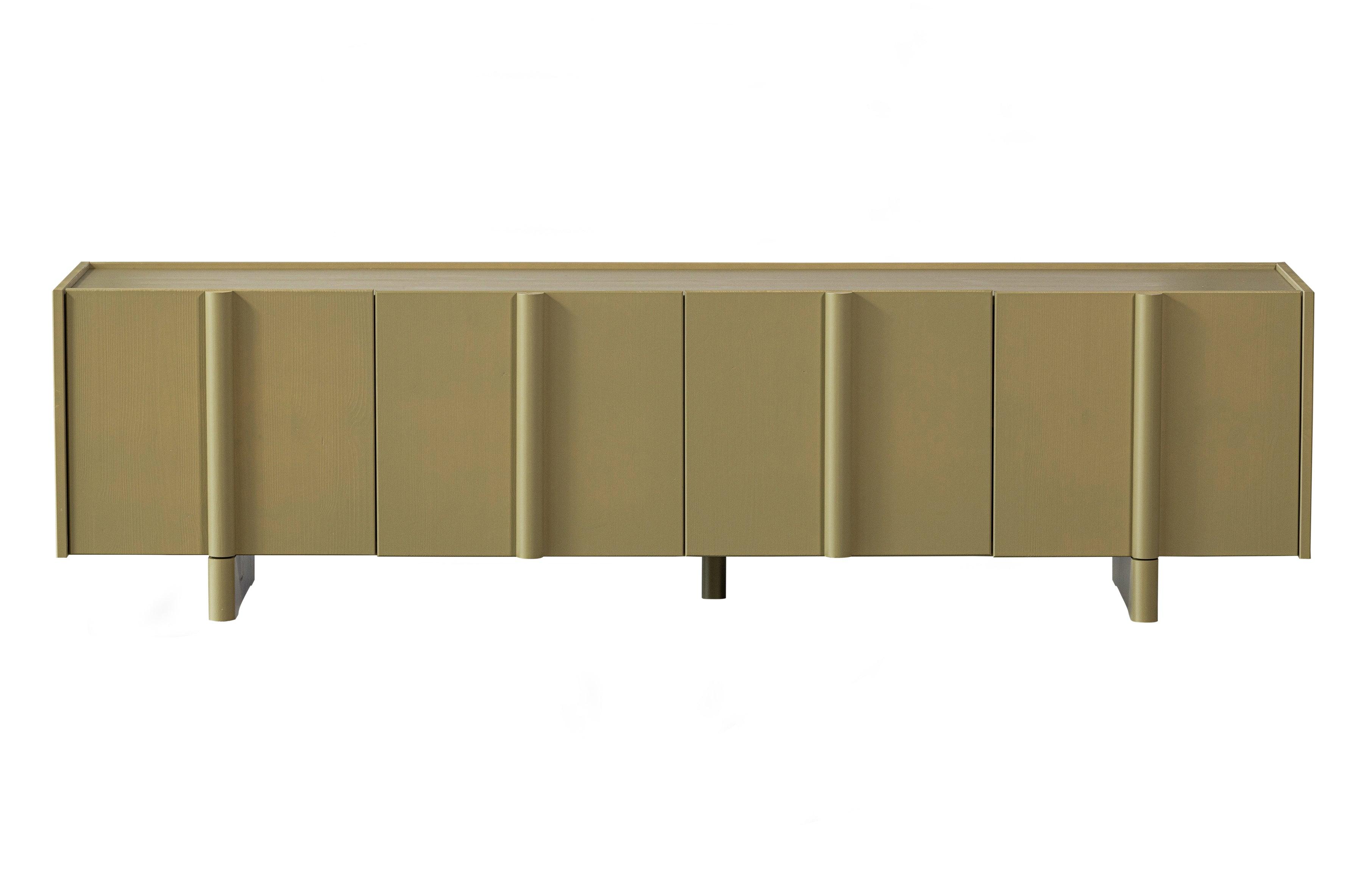 Szafka RTV BASU oliwkowy Woood Exclusive Eye on Design