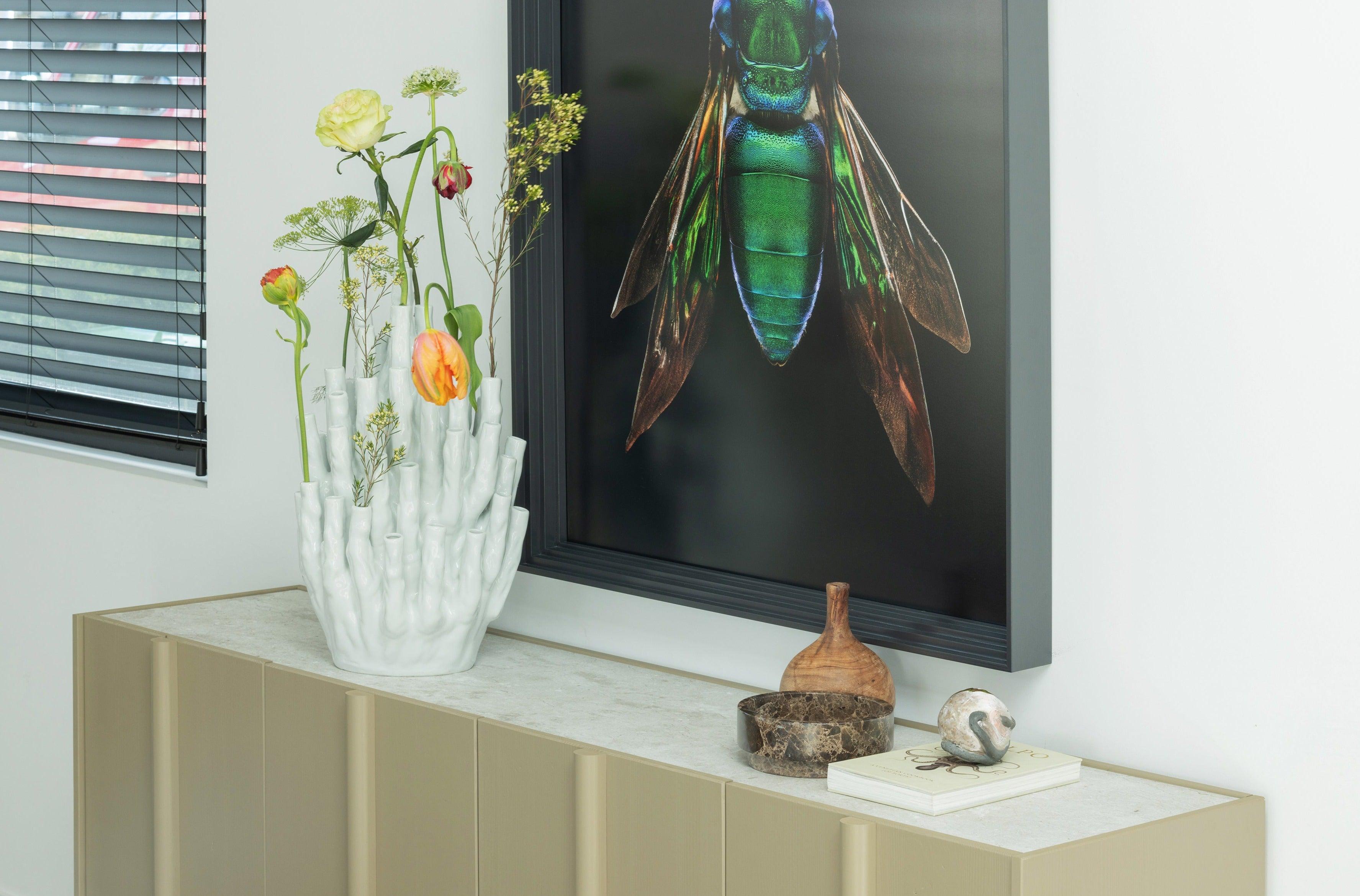 Szafka RTV BASU piaskowy Woood Exclusive Eye on Design