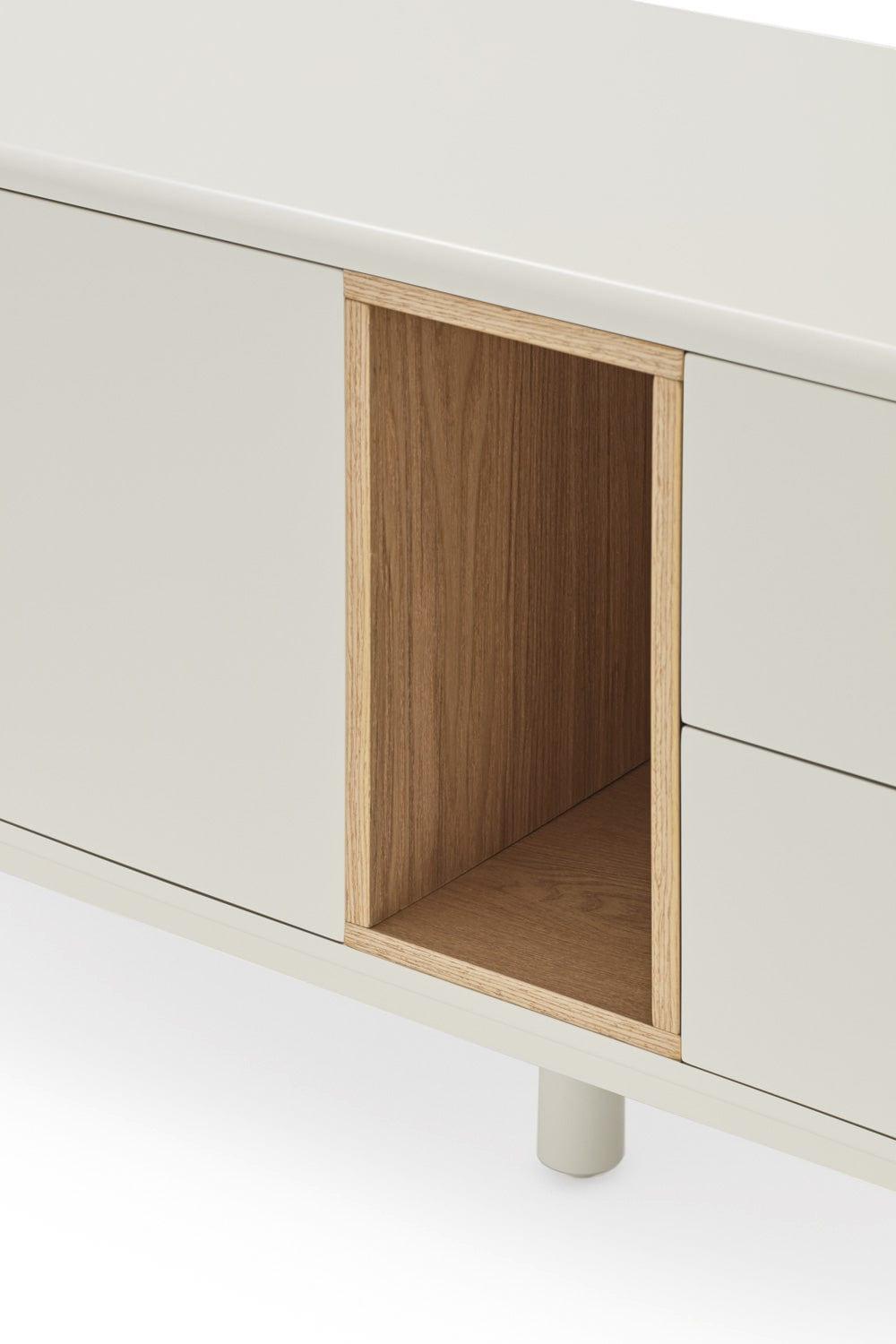 Szafka RTV CORVO kremowy Teulat Eye on Design