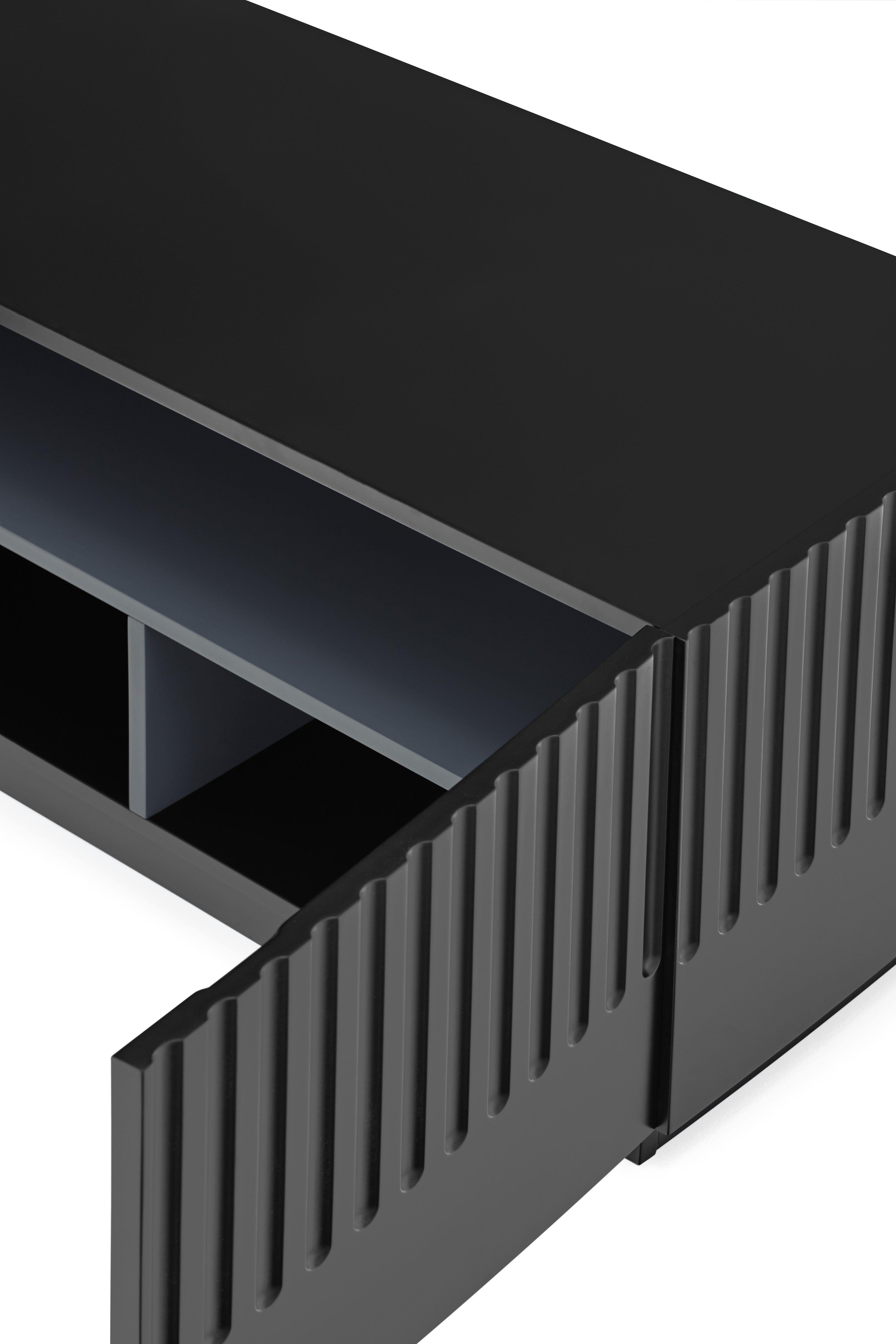 Szafka RTV DORIC czarny Teulat Eye on Design