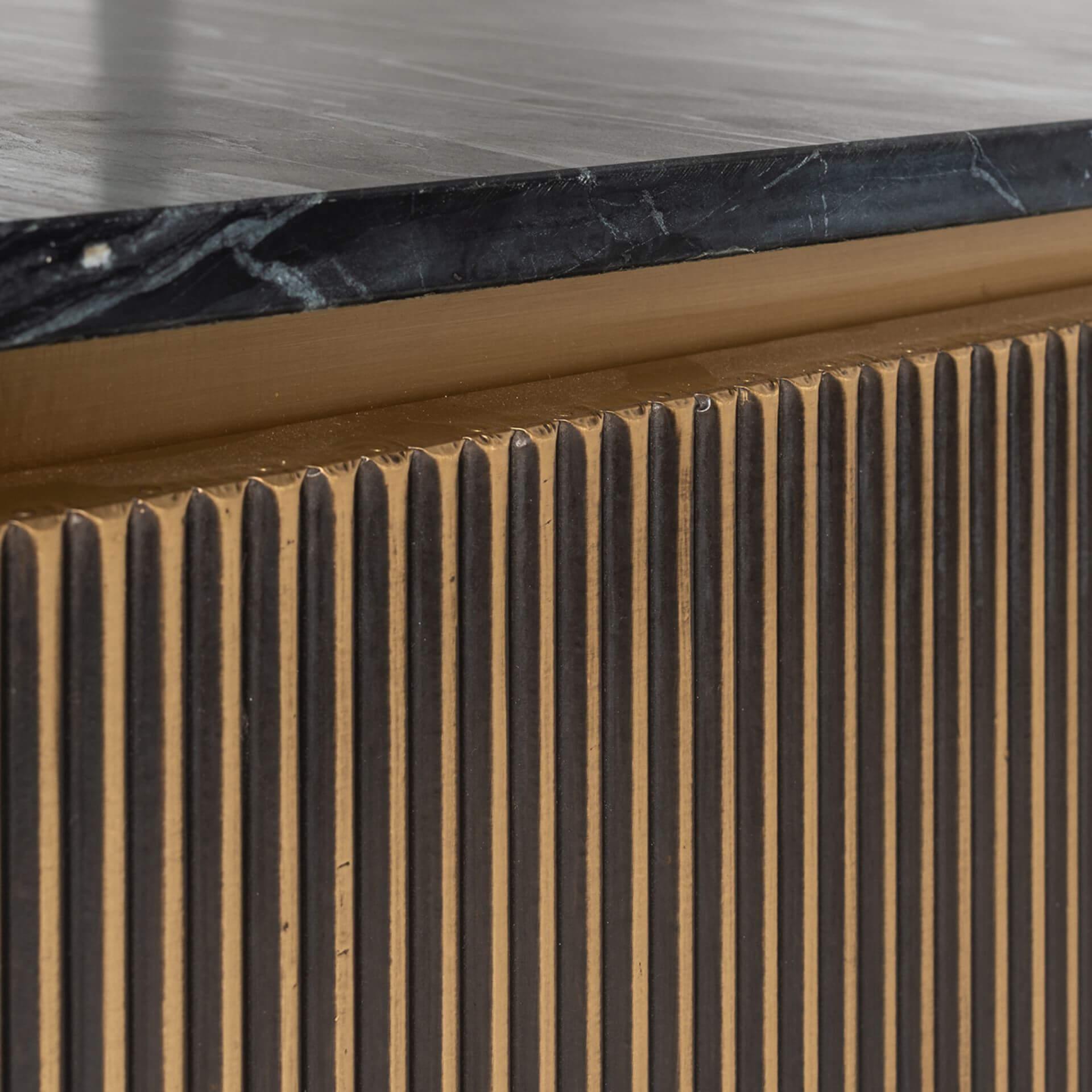 Szafka RTV IRONVILLE złoty Richmond Interiors Eye on Design