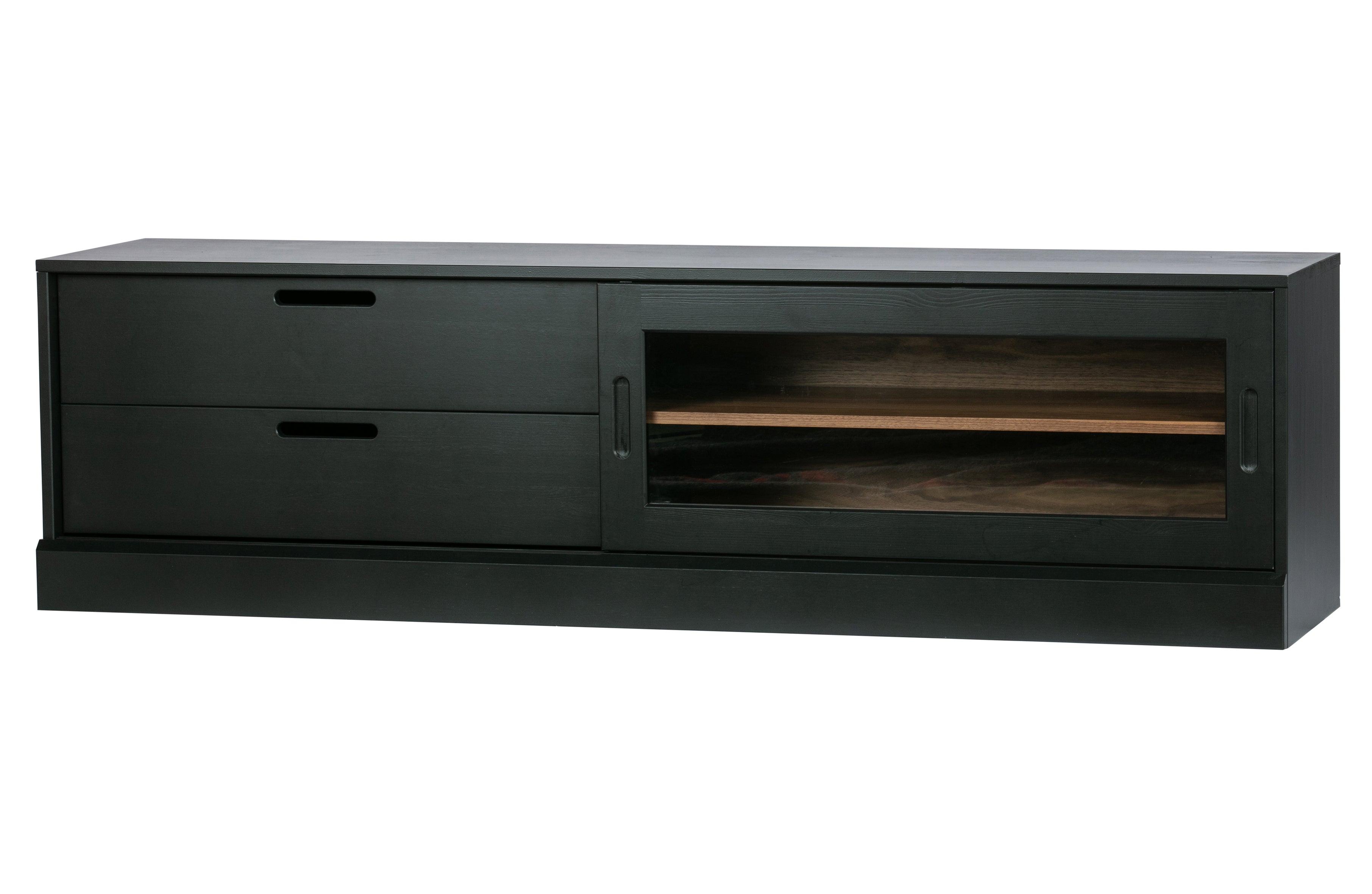 Szafka RTV JAMES czarny Woood Exclusive Eye on Design