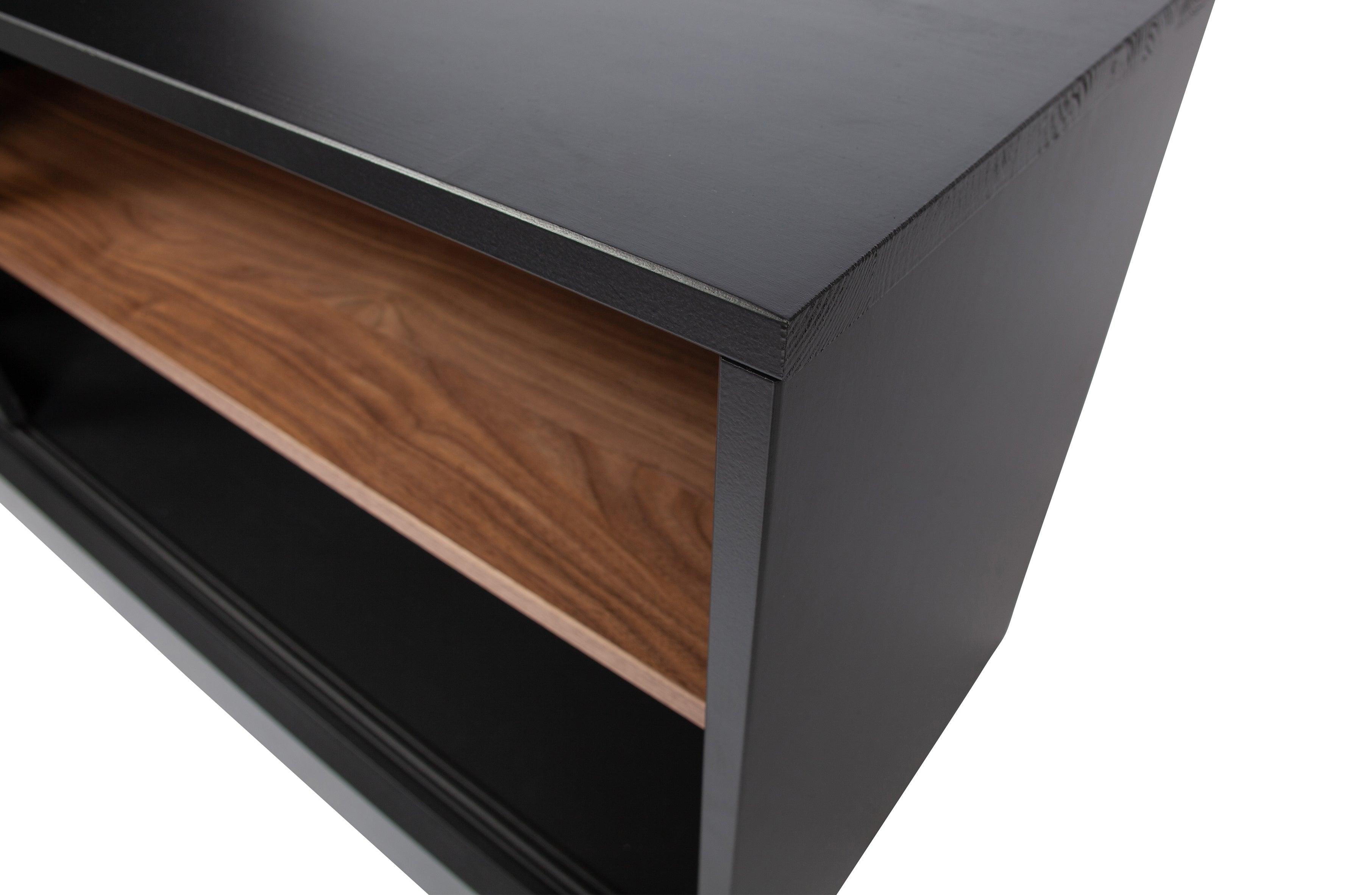 Szafka RTV JAMES czarny Woood Exclusive Eye on Design