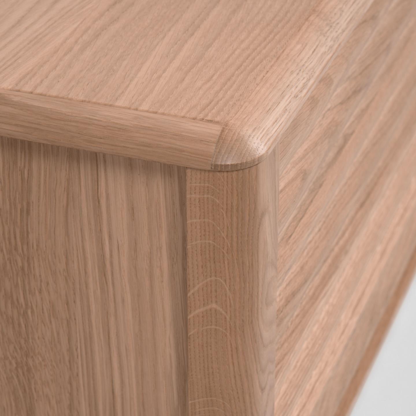 Szafka RTV LENON drewno dębowe La Forma Eye on Design