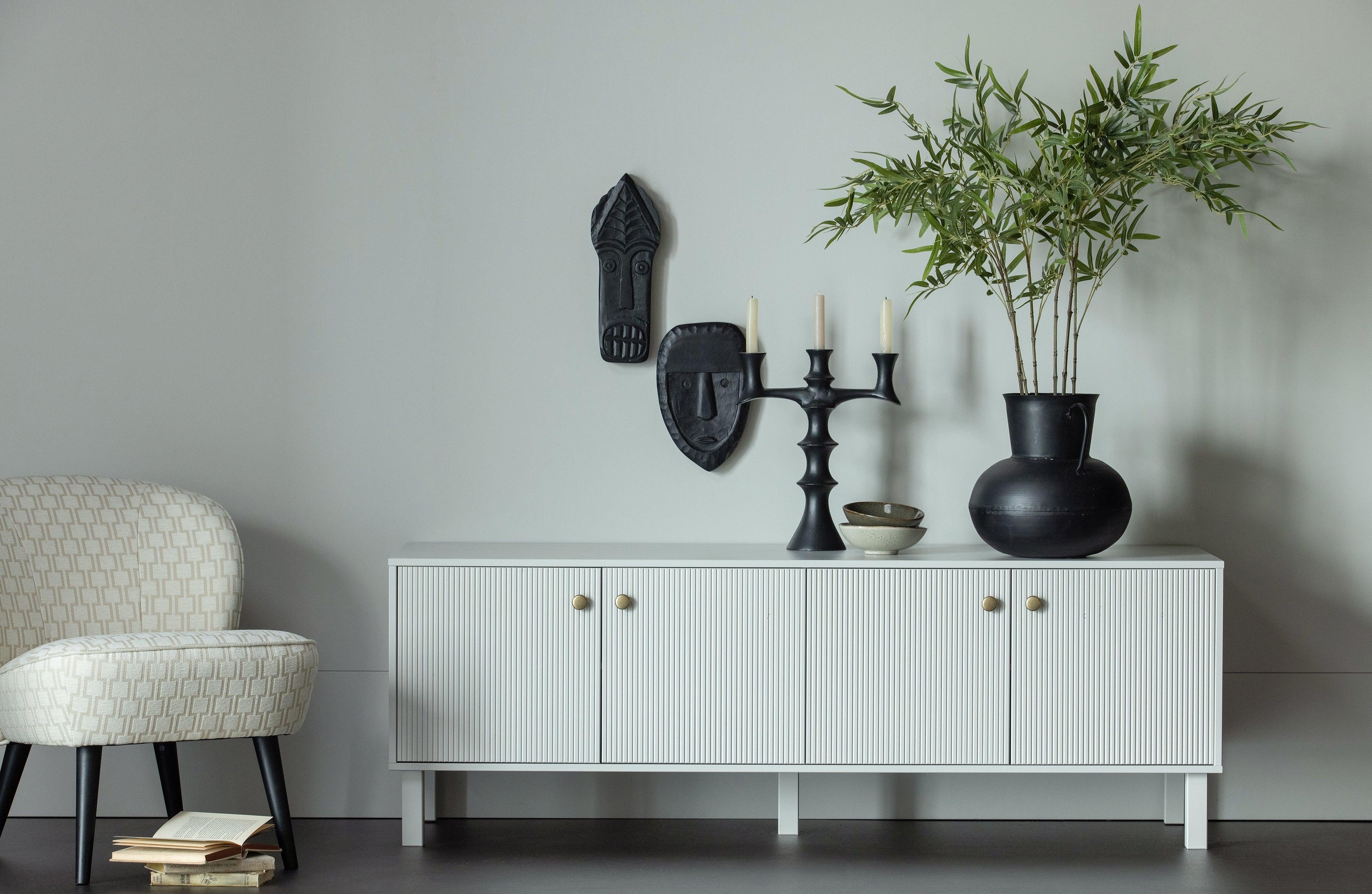 Szafka RTV MADU szary Woood Eye on Design