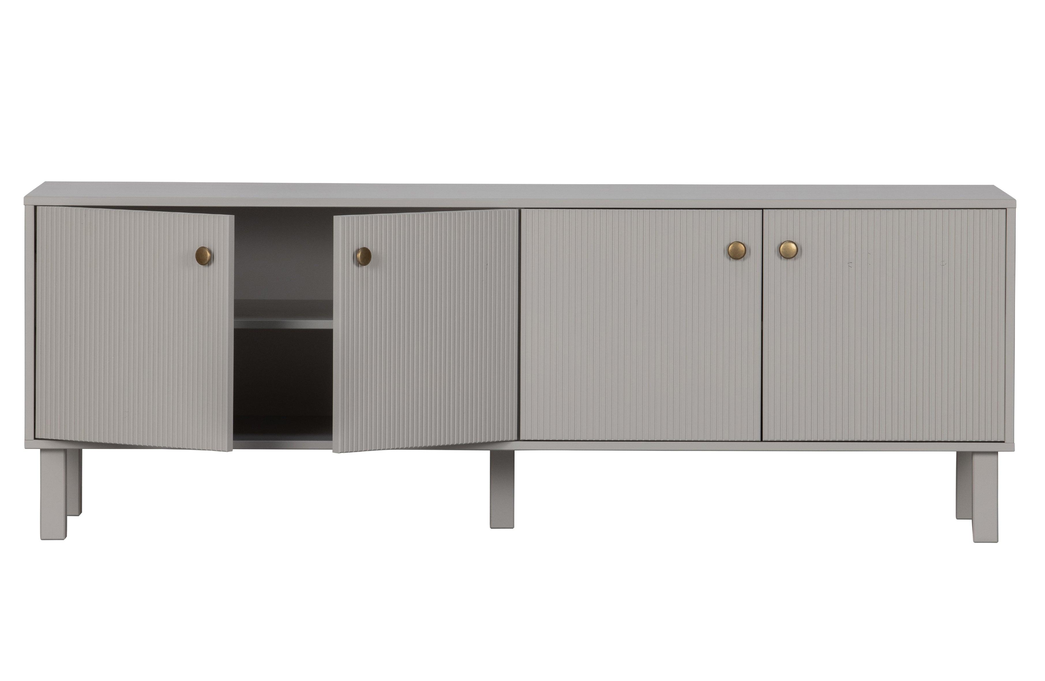 Szafka RTV MADU szary Woood Eye on Design