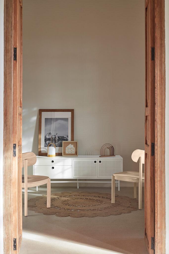 Szafka RTV mała PUNTO biały Teulat Eye on Design