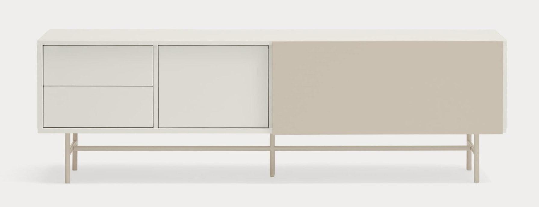 Szafka RTV NUBE beżowy Teulat Eye on Design