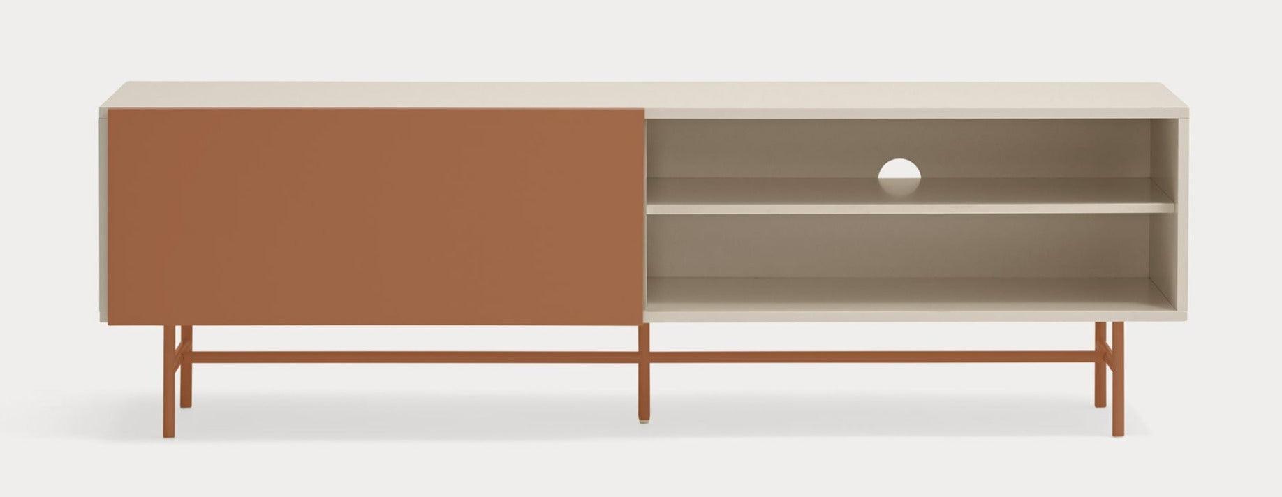 Szafka RTV NUBE cynamonowy Teulat Eye on Design