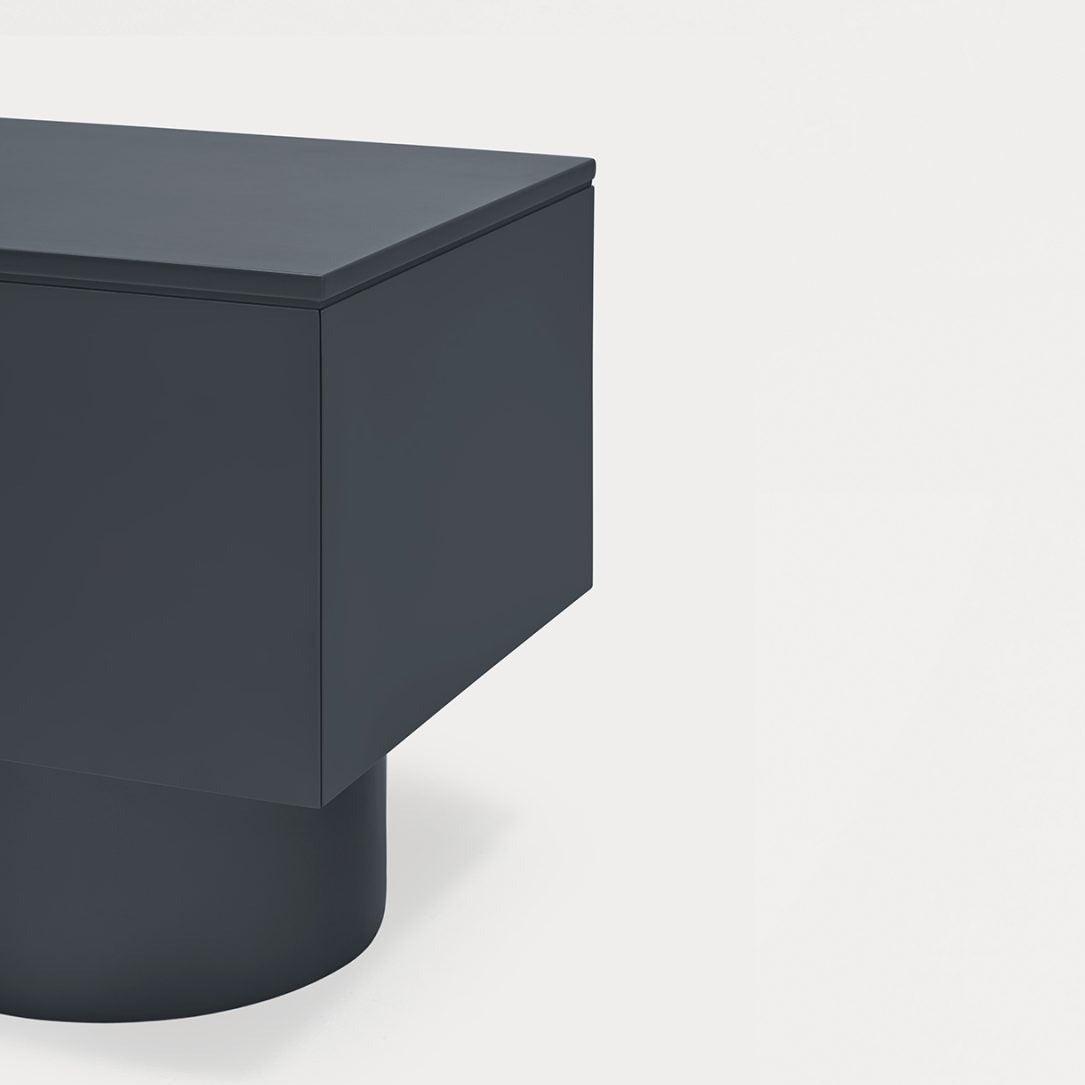 Szafka RTV TOTEM antracytowy Teulat Eye on Design