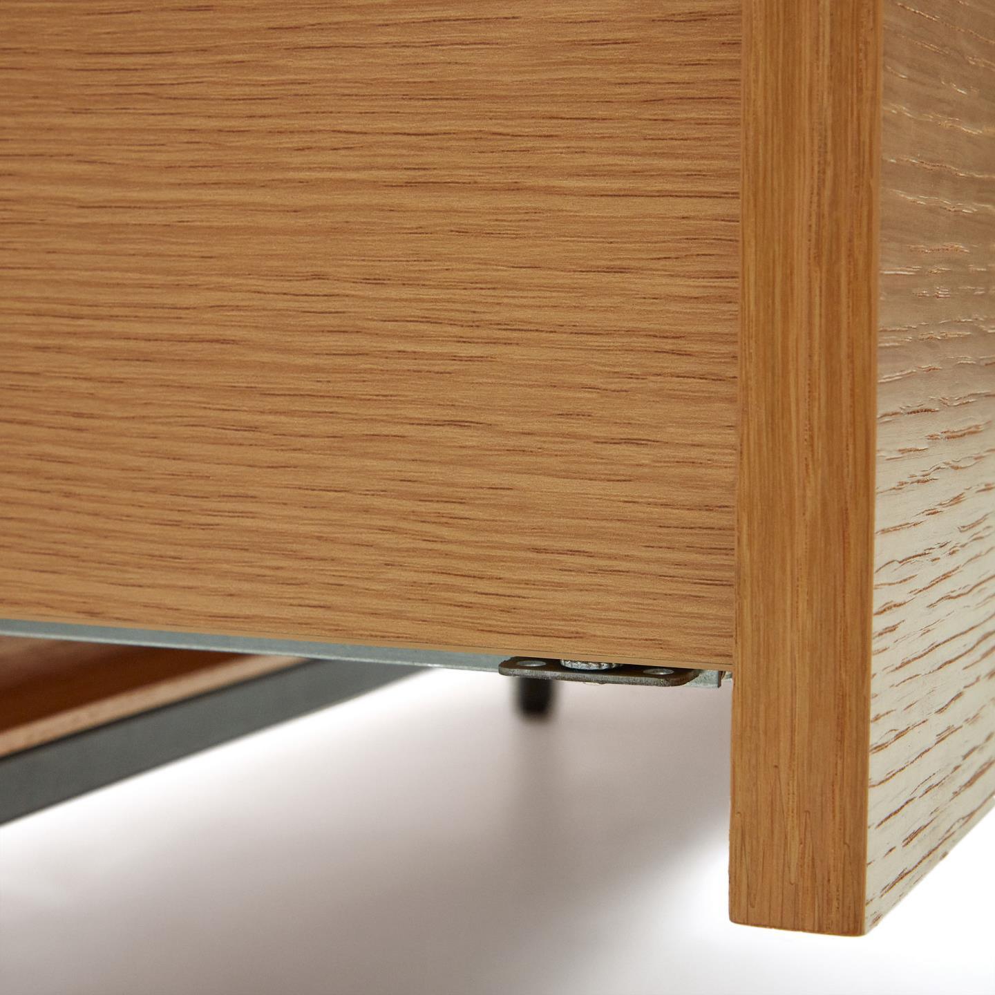 Szafka RTV VEDRANA fornir dębowy La Forma Eye on Design