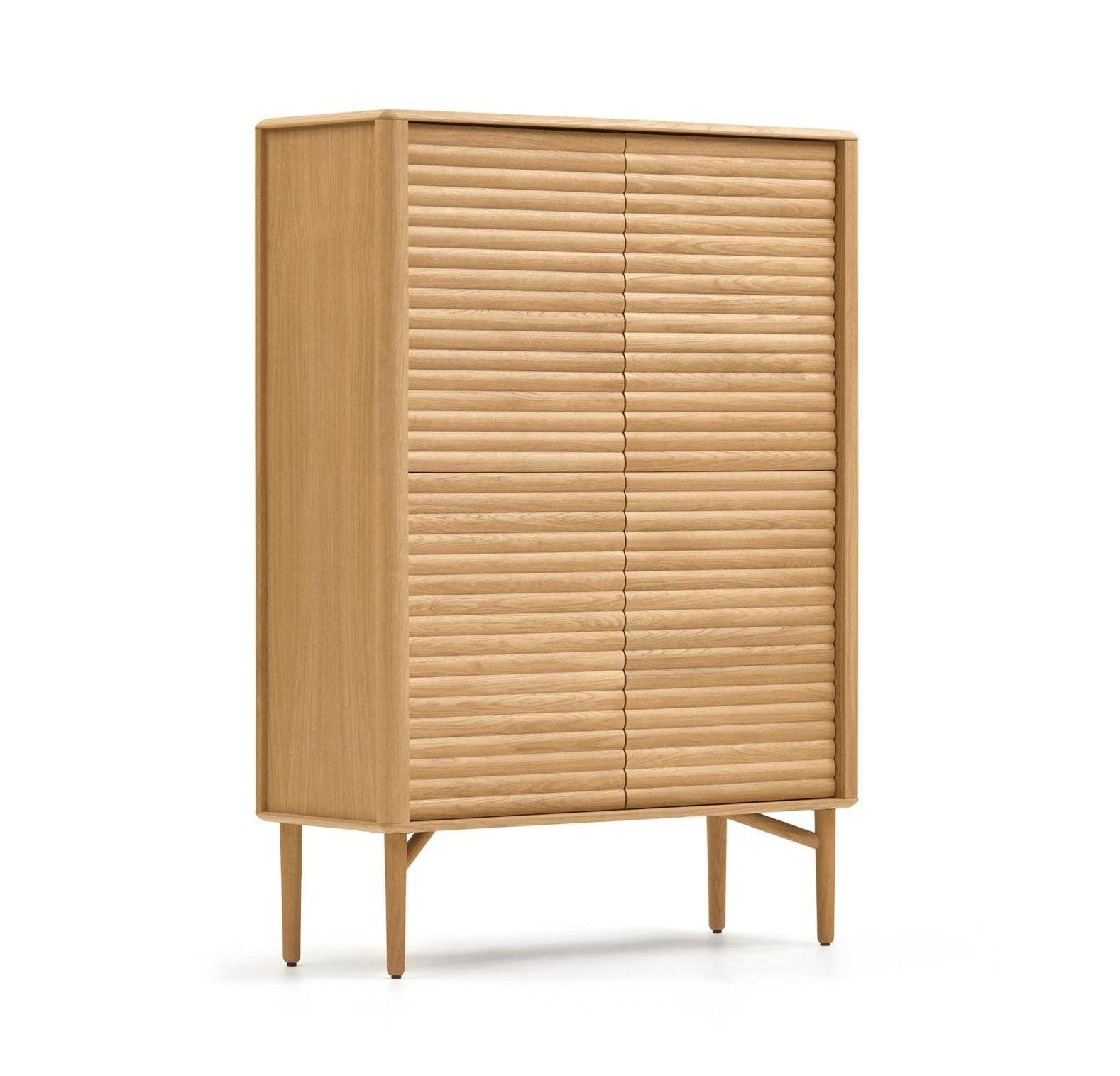 Szafka wysoka LENON lite drewno dębowe La Forma Eye on Design