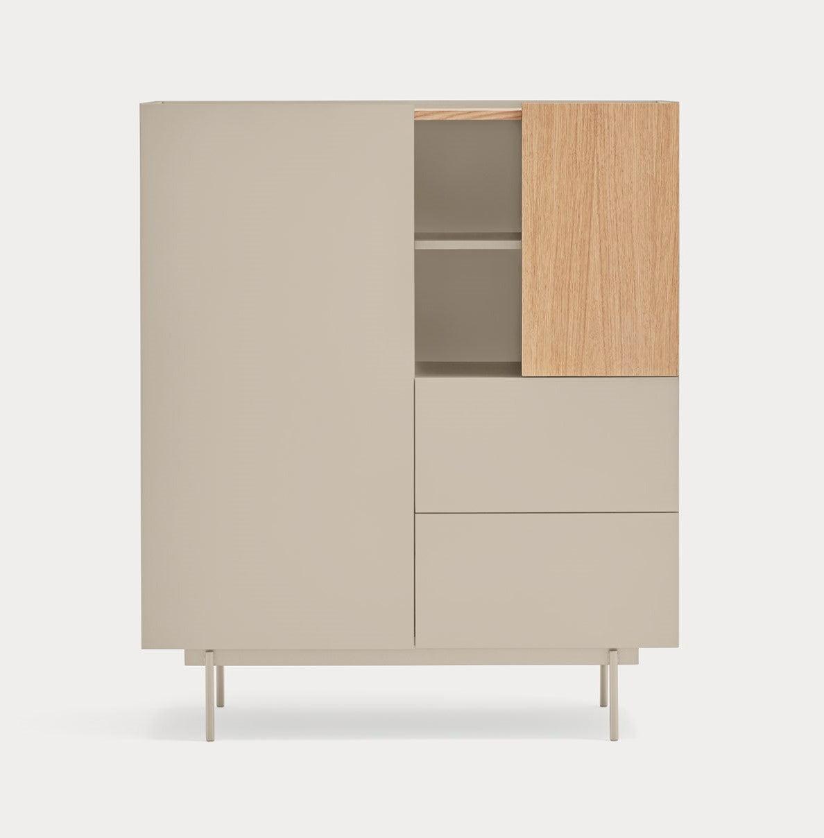 Szafka wysoka OTTO beżowy Teulat Eye on Design