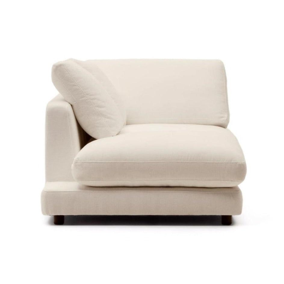 Szezlong lewostronny GALA jasnobeżowy La Forma Eye on Design