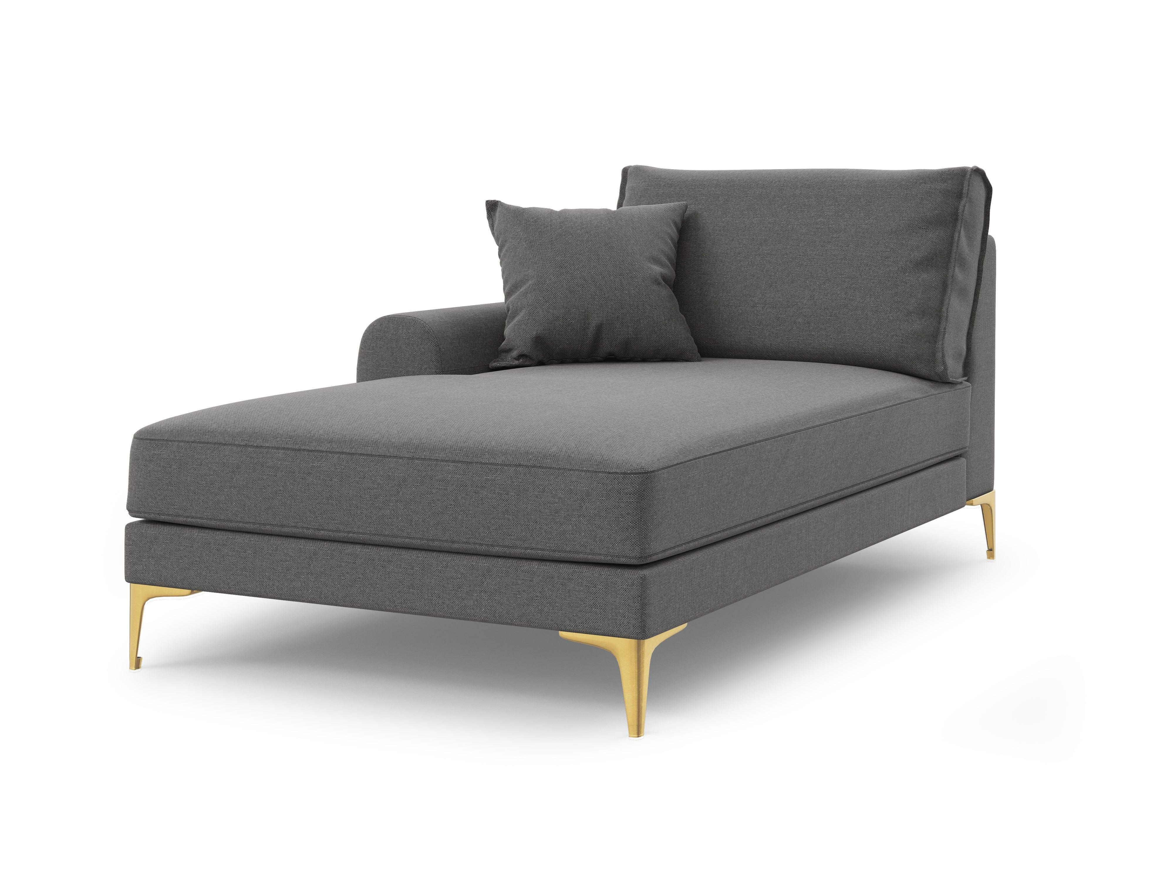 Szezlong lewostronny MADARA ciemnoszary Mazzini Sofas Eye on Design