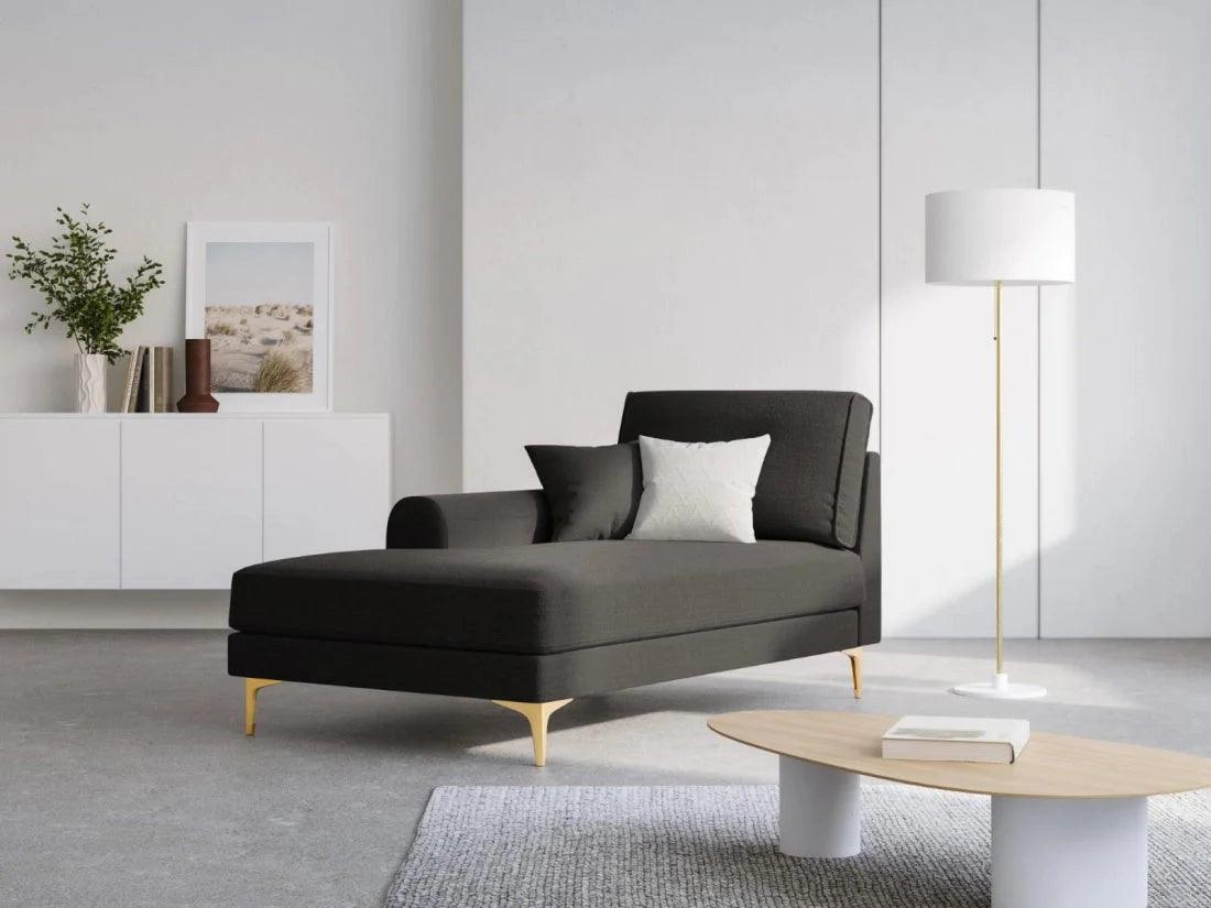 Szezlong lewostronny MADARA ciemnoszary Mazzini Sofas Eye on Design