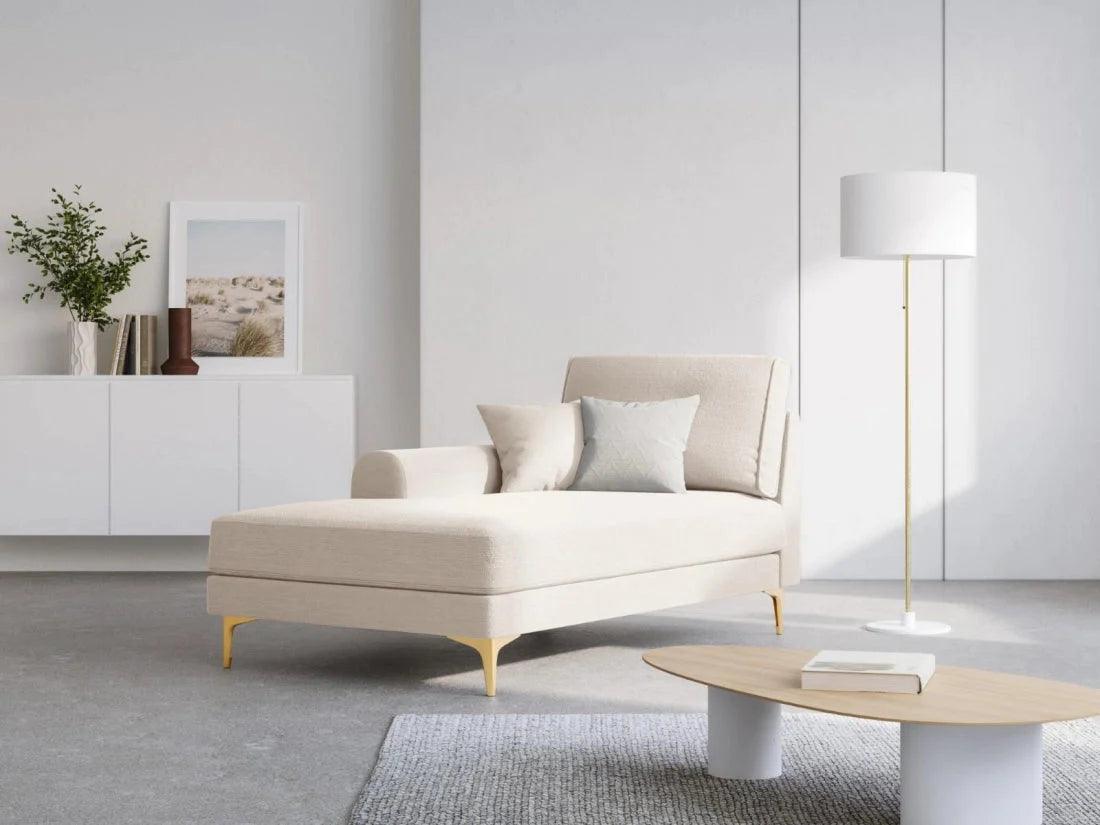 Szezlong lewostronny MADARA jasnobeżowy Mazzini Sofas Eye on Design