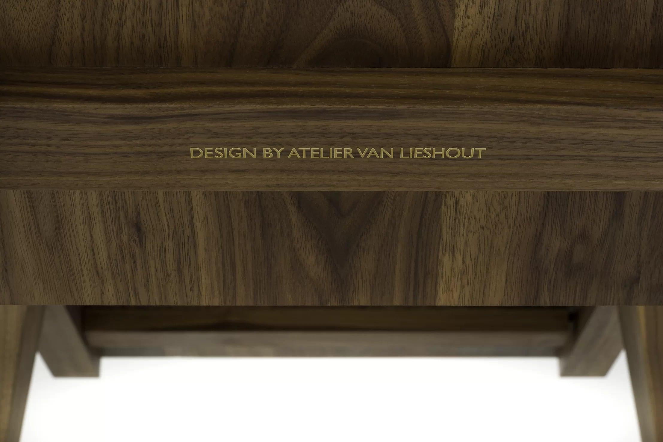 Szezlong LIBERTY drewno orzechowe Moooi Eye on Design