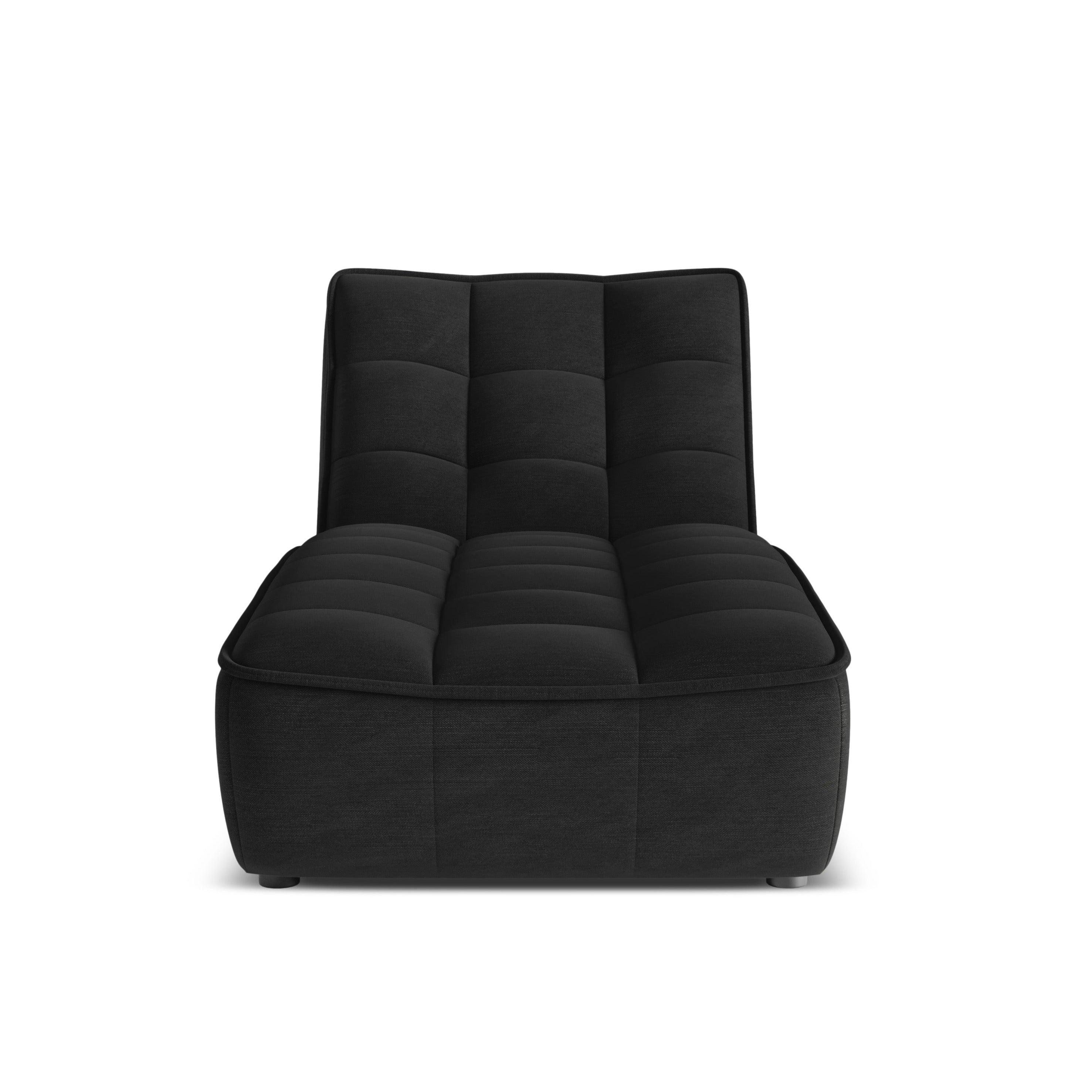 Szezlong MONI czarny melanż Maison Heritage Eye on Design