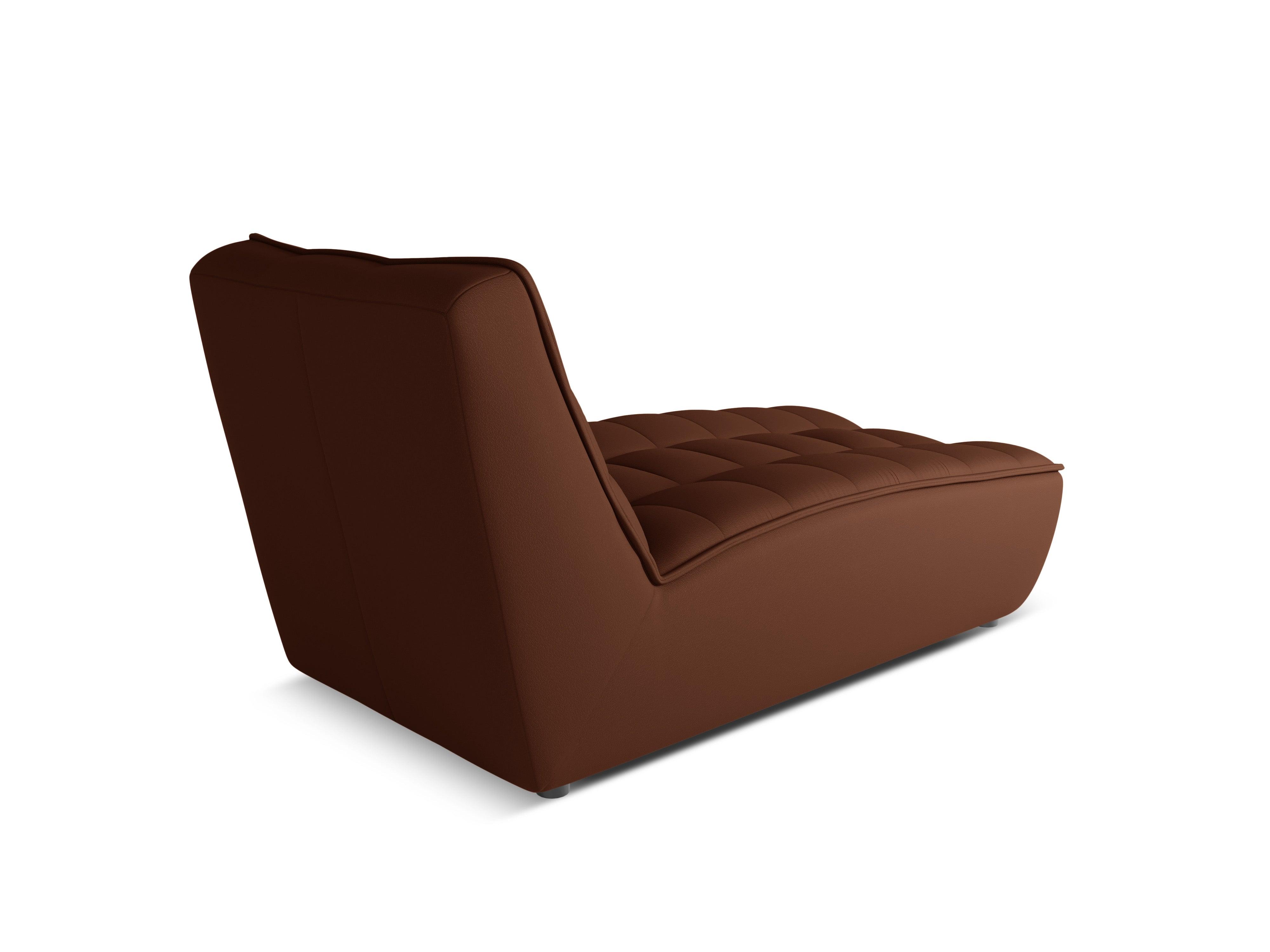 Szezlong skórzany MONI czekoladowy Maison Heritage Eye on Design