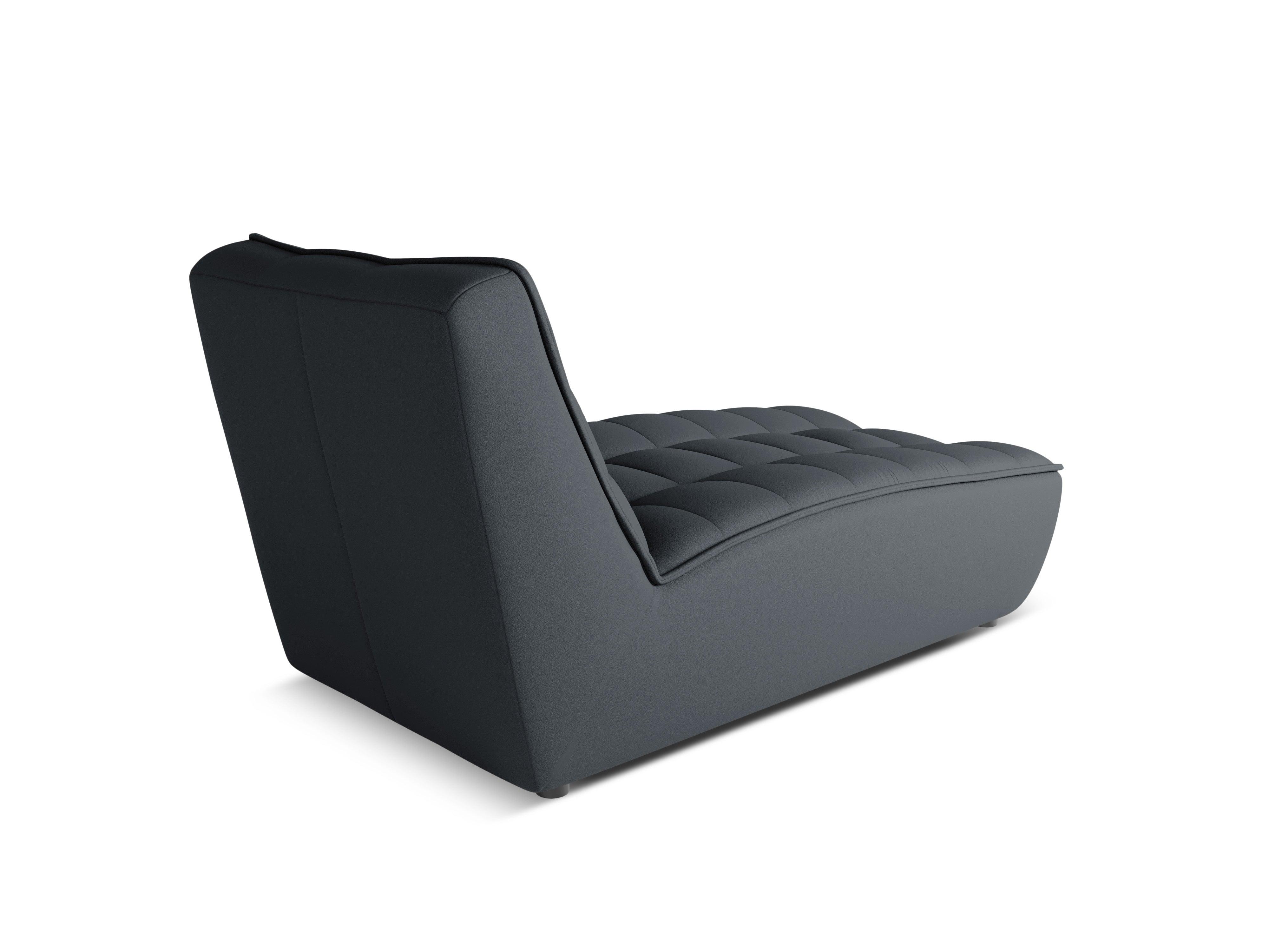 Szezlong skórzany MONI grafitowy Maison Heritage Eye on Design