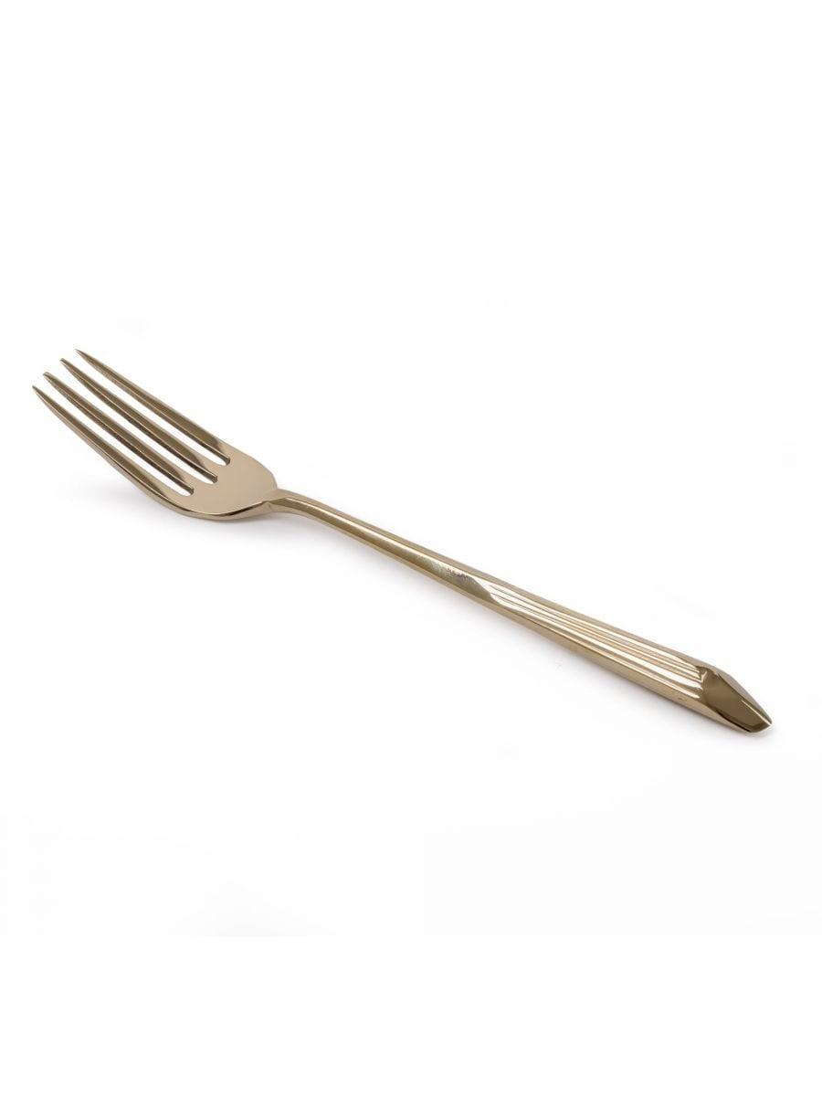 Sztućce COSMIC DINNER QUASAR mosiężny Seletti Eye on Design