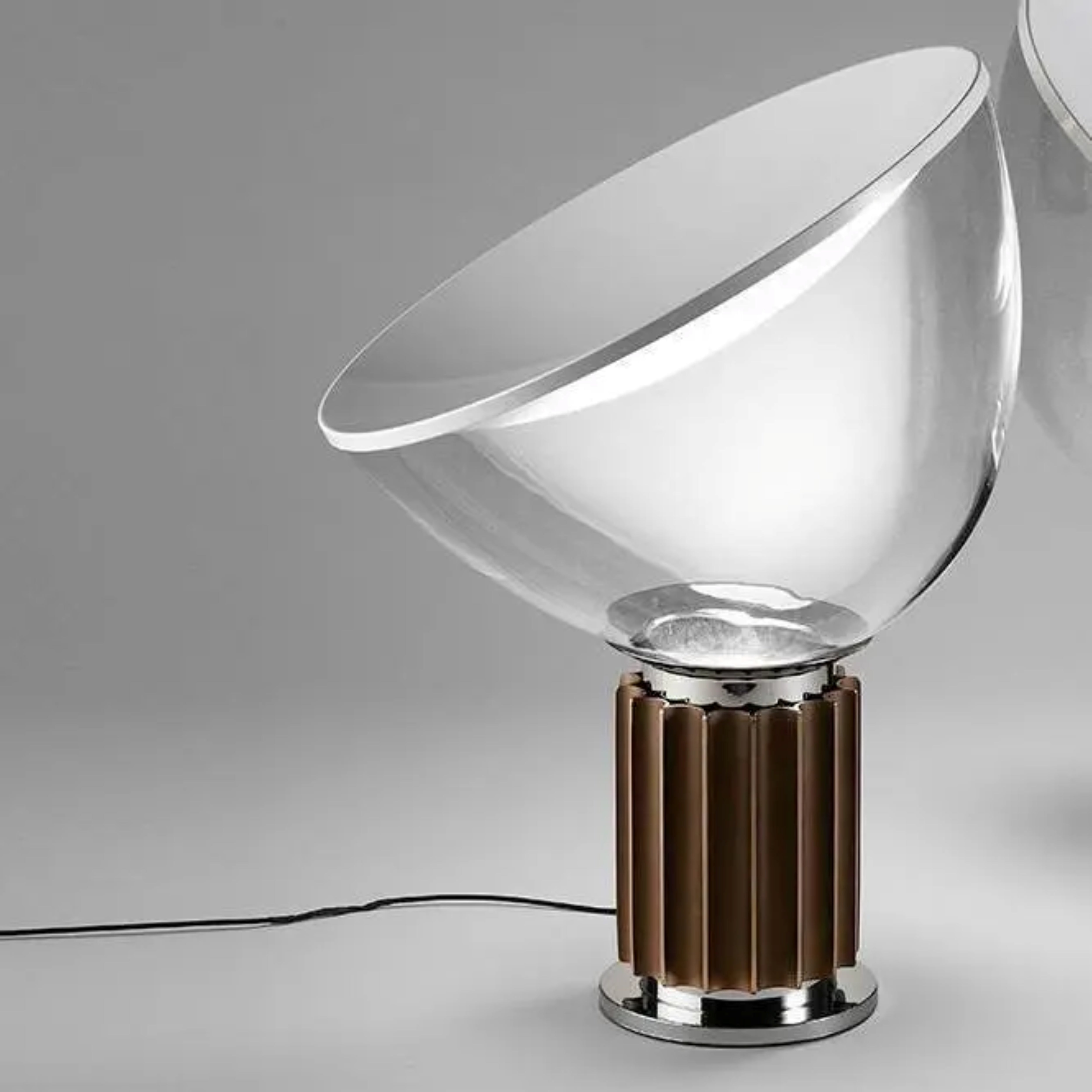 TACCIA Table Lamp PMMA Brown