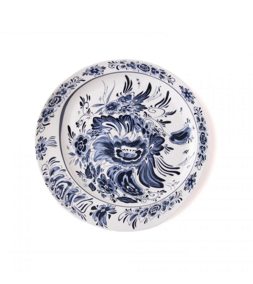 Talerz CLASSIC ON ACID - HOLLANDIA FLOWERS porcelanowy Seletti Eye on Design